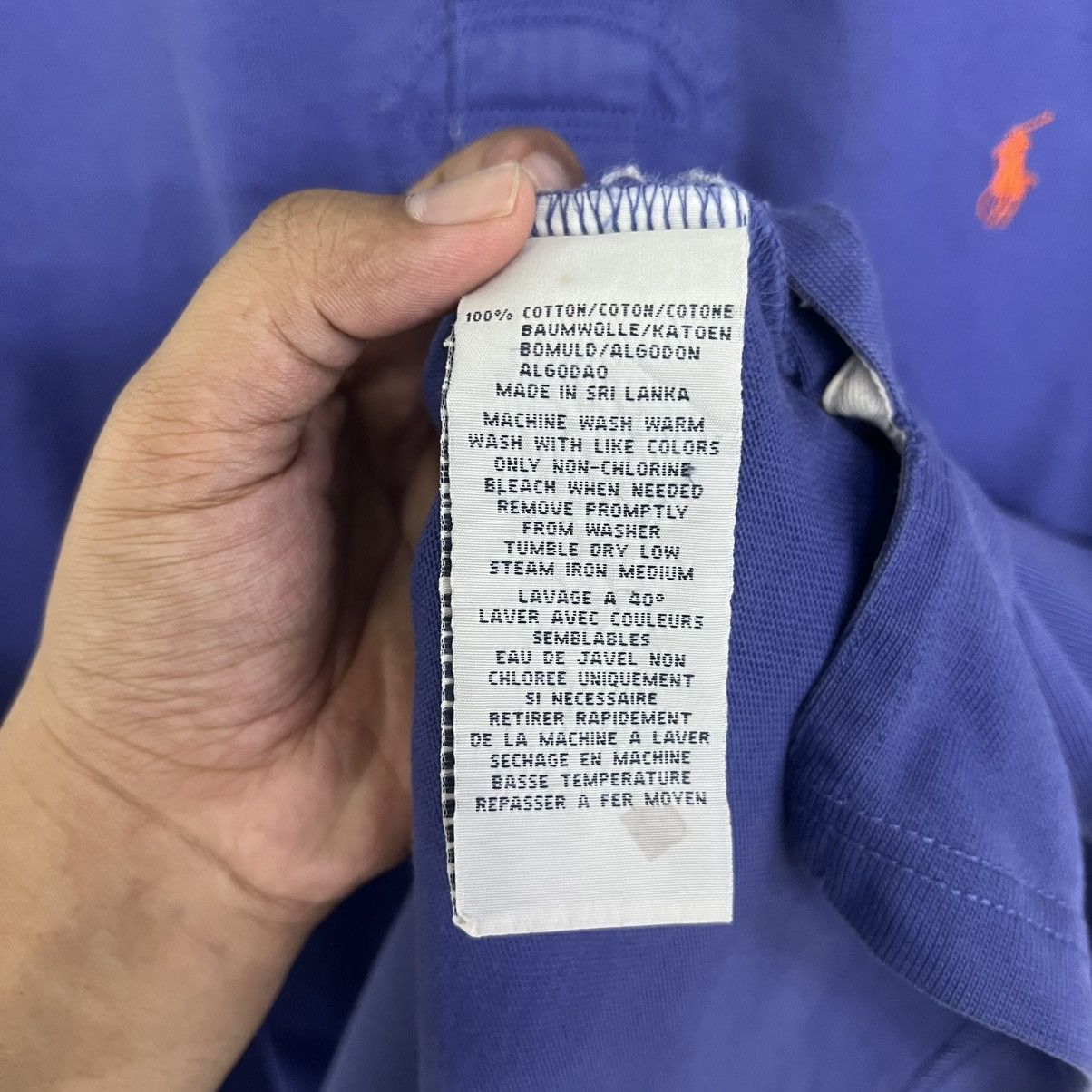 Polo Ralph Lauren POLO RALPH LAUREN VINTAGE RUGBY HEAVYWEIGHT COTTON SHIRT Size US L / EU 52-54 / 3 - 10 Thumbnail