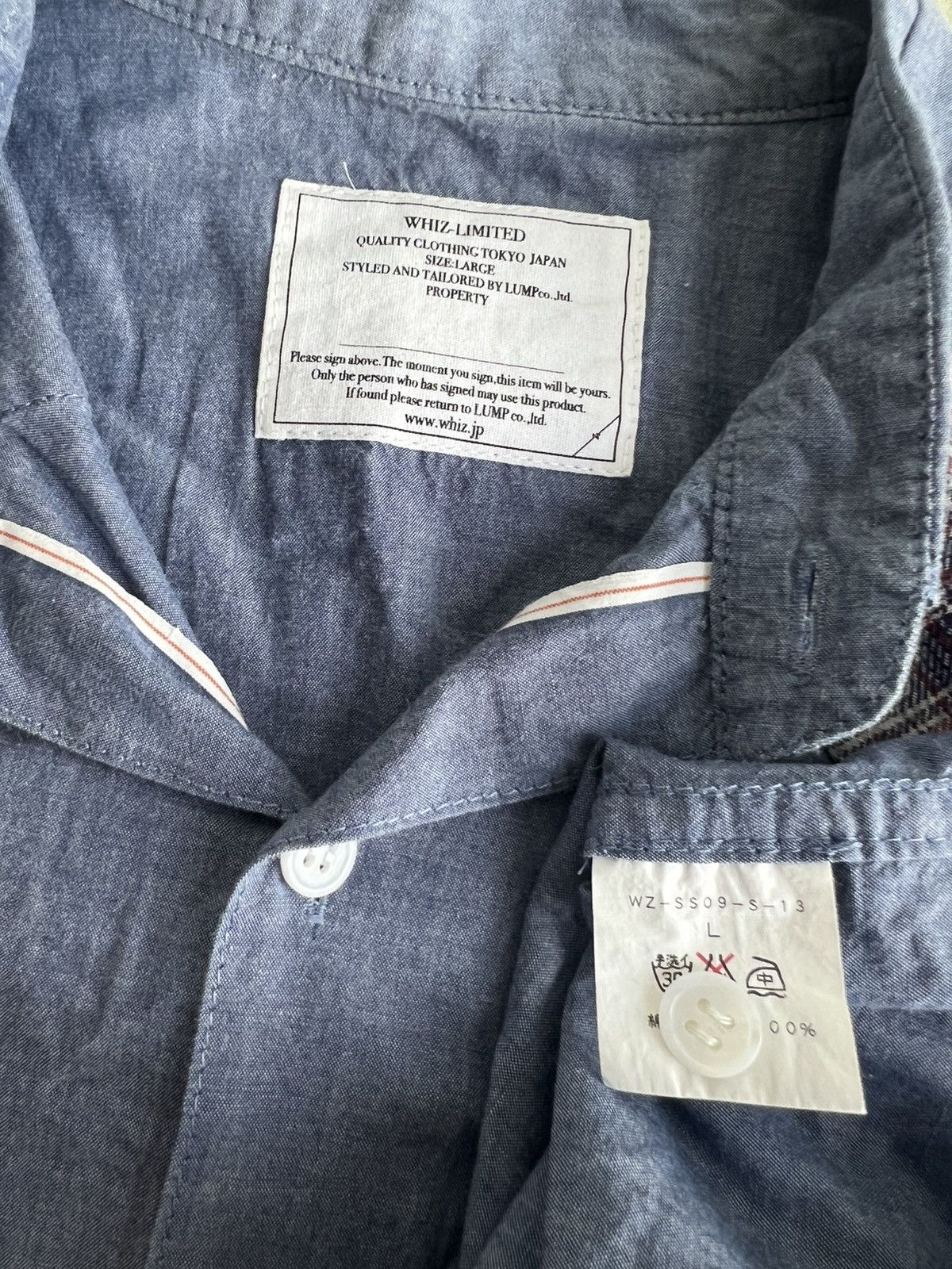 WHIZ LIMITED SS09 Whiz Limited Selvaged Denim Chambray Shirt Kapital RRL Size US M / EU 48-50 / 2 - 5 Thumbnail