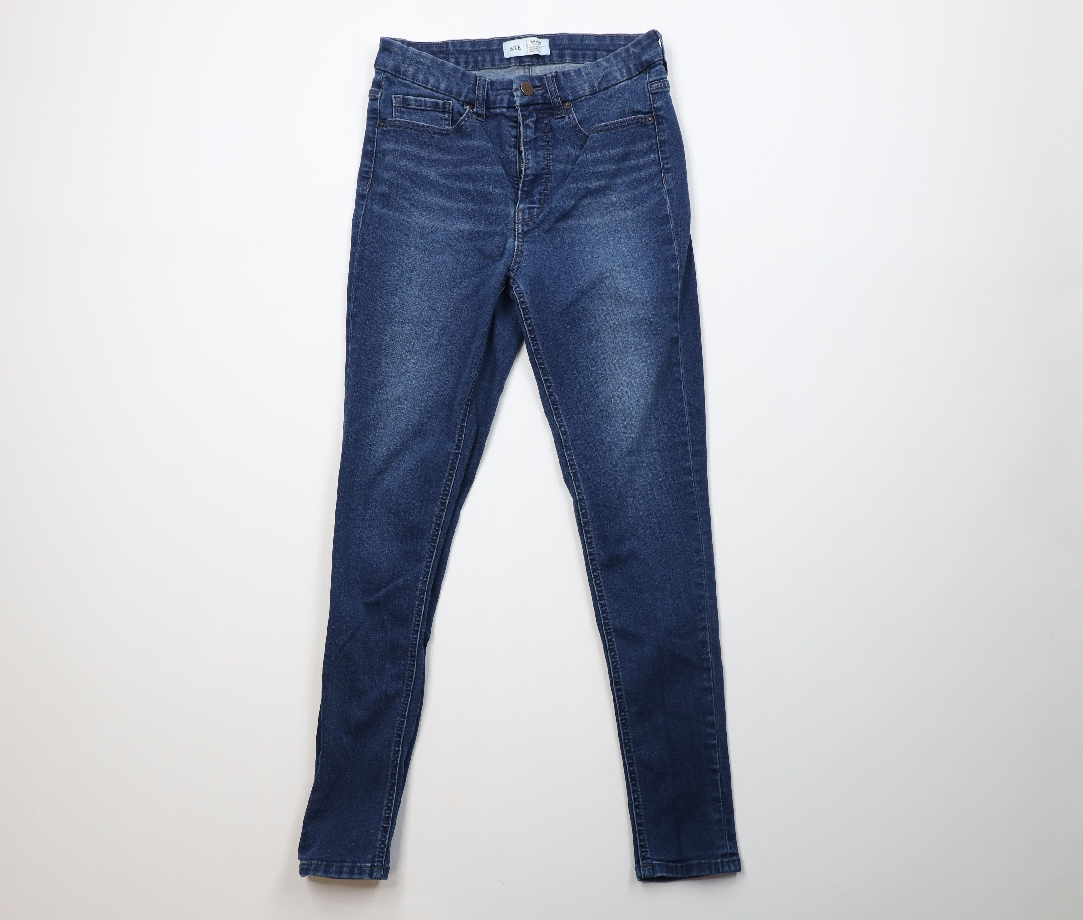 Vintage Buckle BKE Stretch Parker High Rise Skinny Ankle Jeans Size 26" / US 2 / IT 38 - 1 Thumbnail