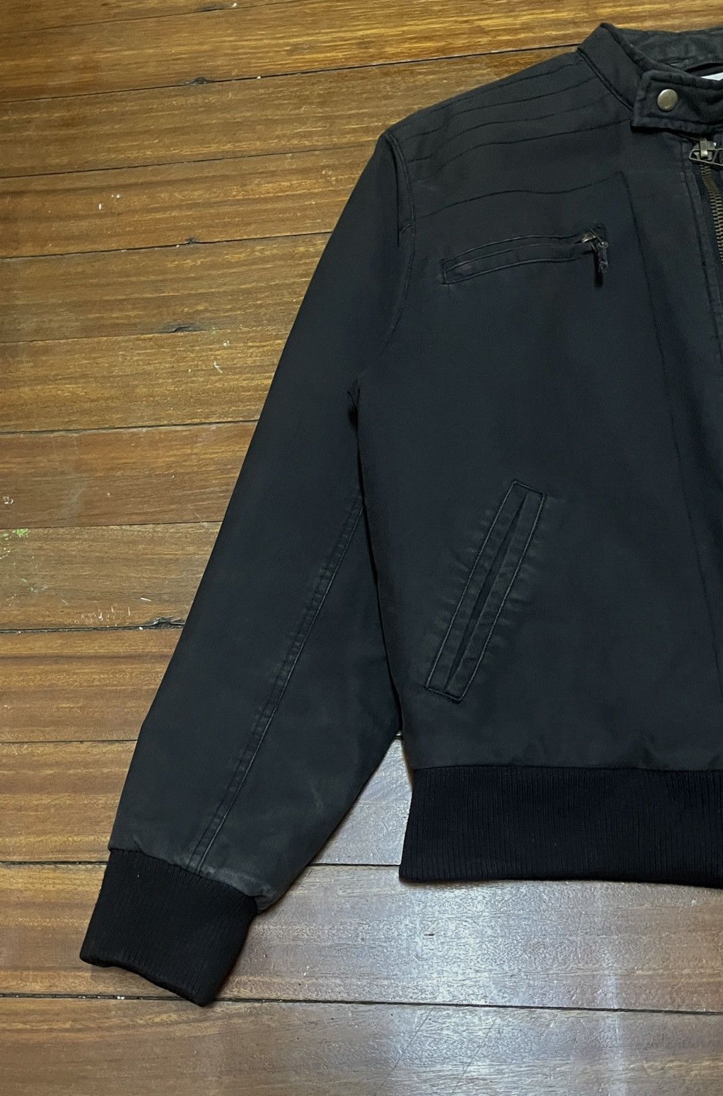 Armani Exchange × Vintage Rare Design Vintage Armani Exchange Motorcycle Jacket 2000s Size US M / EU 48-50 / 2 - 6 Thumbnail