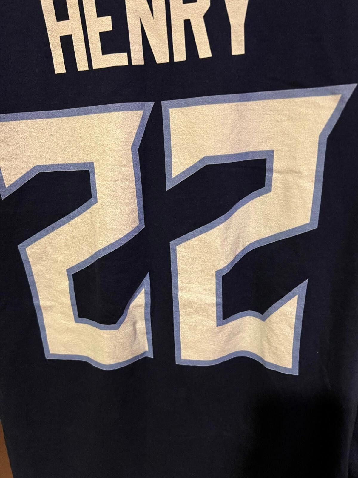 Other Tennessee Titans Blue Tee Fanatics Men sz L Derrick Henry Size US L / EU 52-54 / 3 - 5 Thumbnail