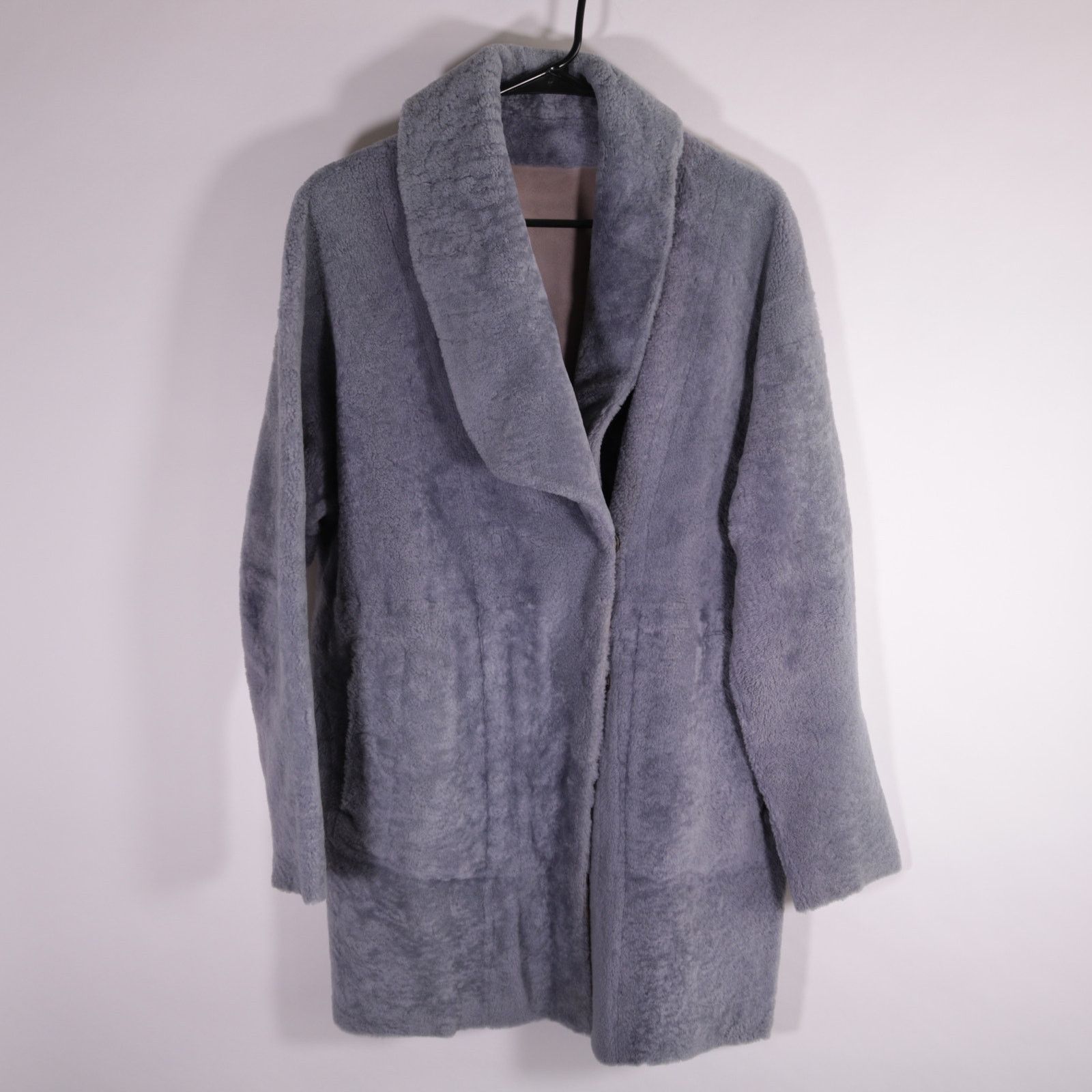 Drome Drome Reversible Suede Leather Shearling Jacket Coat Small Size S / US 4 / IT 40 - 1 Thumbnail