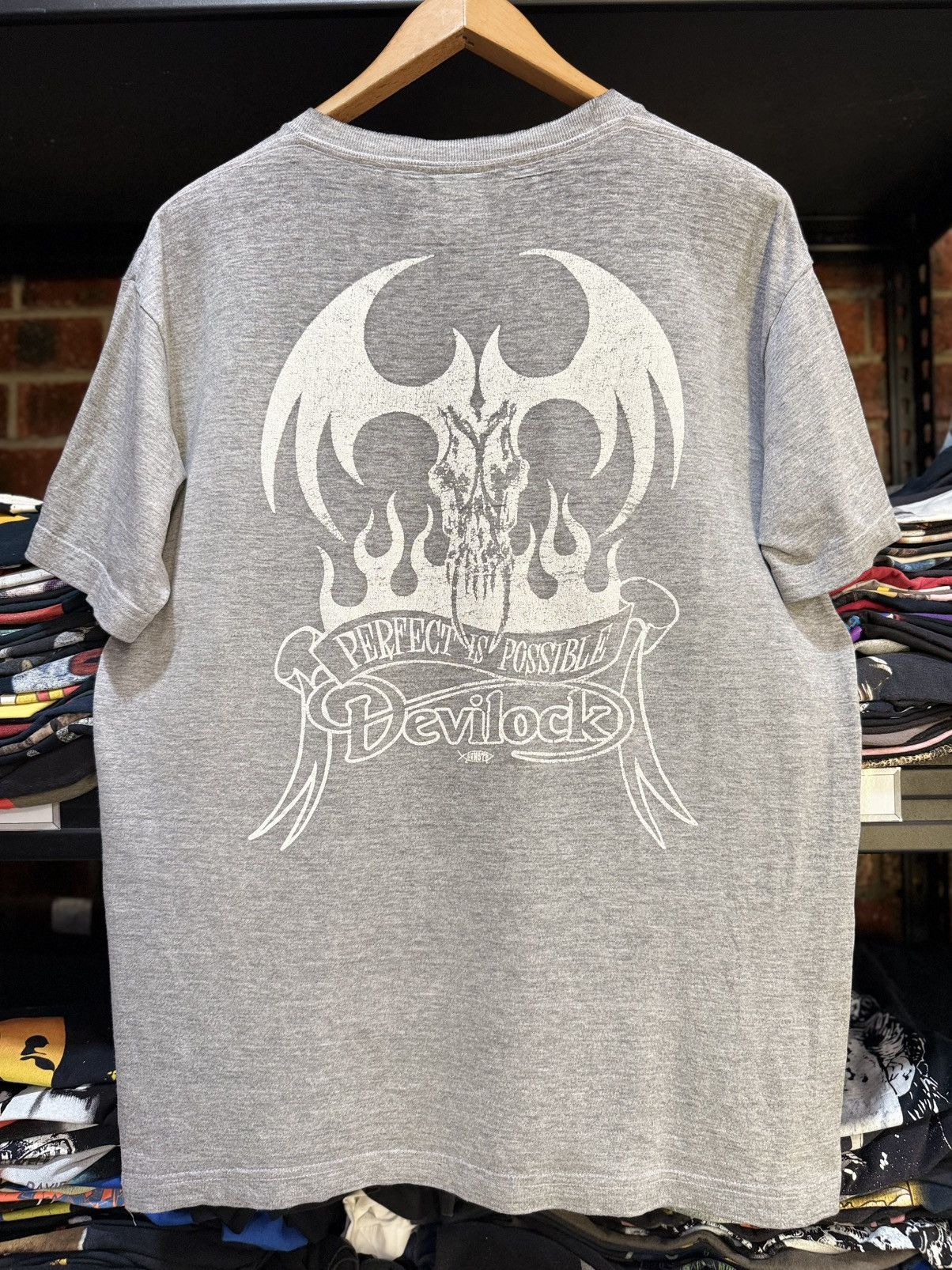 Devilock Vintage Devilock Perfect Is Possible Paper Thin Japan Tee Size US L / EU 52-54 / 3 - 1 Thumbnail