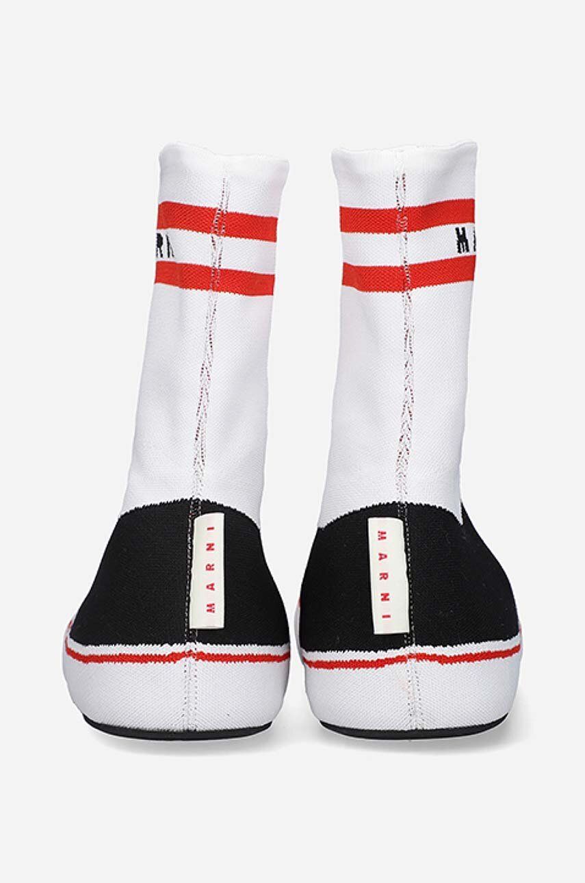 Marni o1y0225 Logo Hi-Top Sneakers in Multicolor Size US 8 / EU 41 - 5 Thumbnail