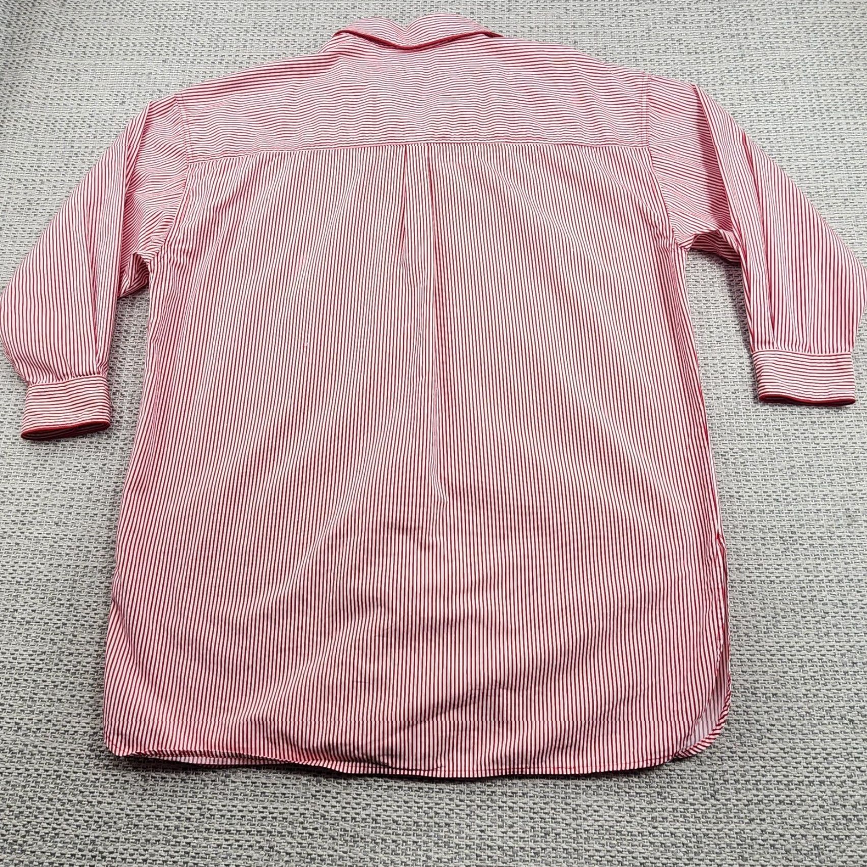 Victoria's Secret VINTAGE Victoria's Secret Country Shirt Womens Small Striped Button-Down 90s Size S / US 4 / IT 40 - 6 Thumbnail