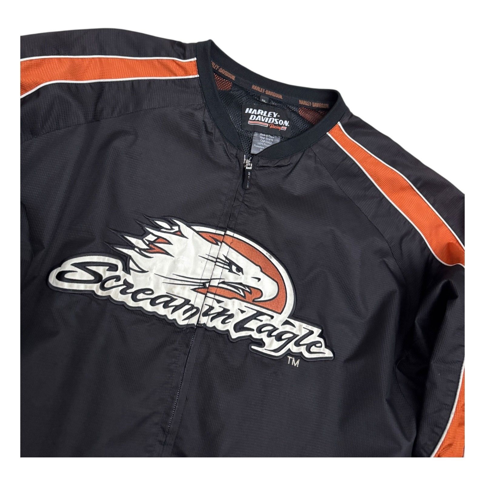 Harley Davidson HARLEY DAVIDSON Screaming Eagle Motorcycle Bomber Jacket XL Size US XL / EU 56 / 4 - 2 Thumbnail