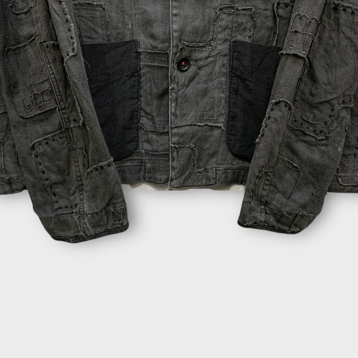 Porter Classic PORTER CLASSIC PATCH FRENCH WORK BORO JACKET SASHIKO Size US M / EU 48-50 / 2 - 10 Thumbnail