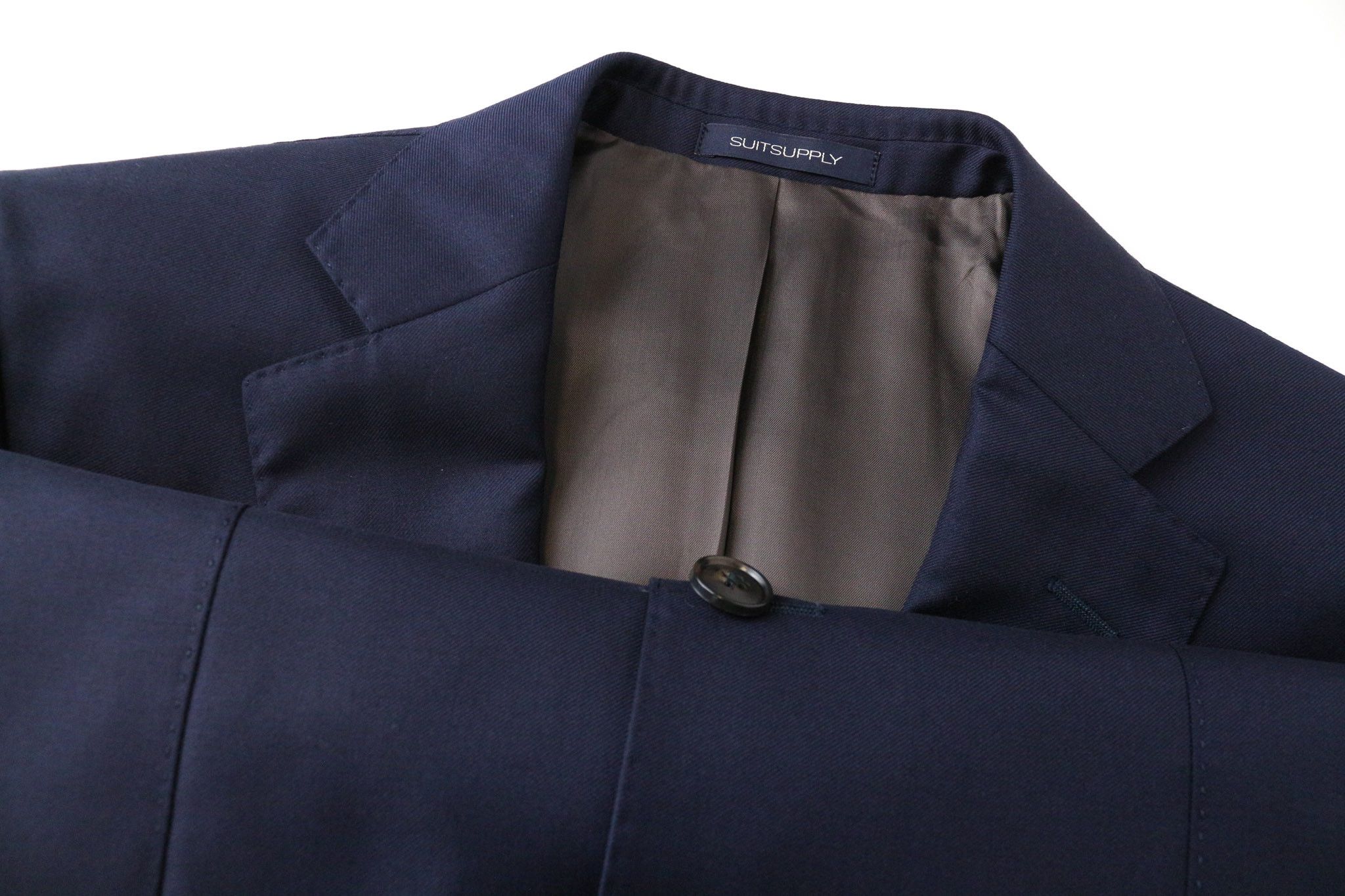 Suitsupply NAPOLI UK34R Blue Pure Wool 3 Piece Suit 79005 Size 34R - 11 Thumbnail
