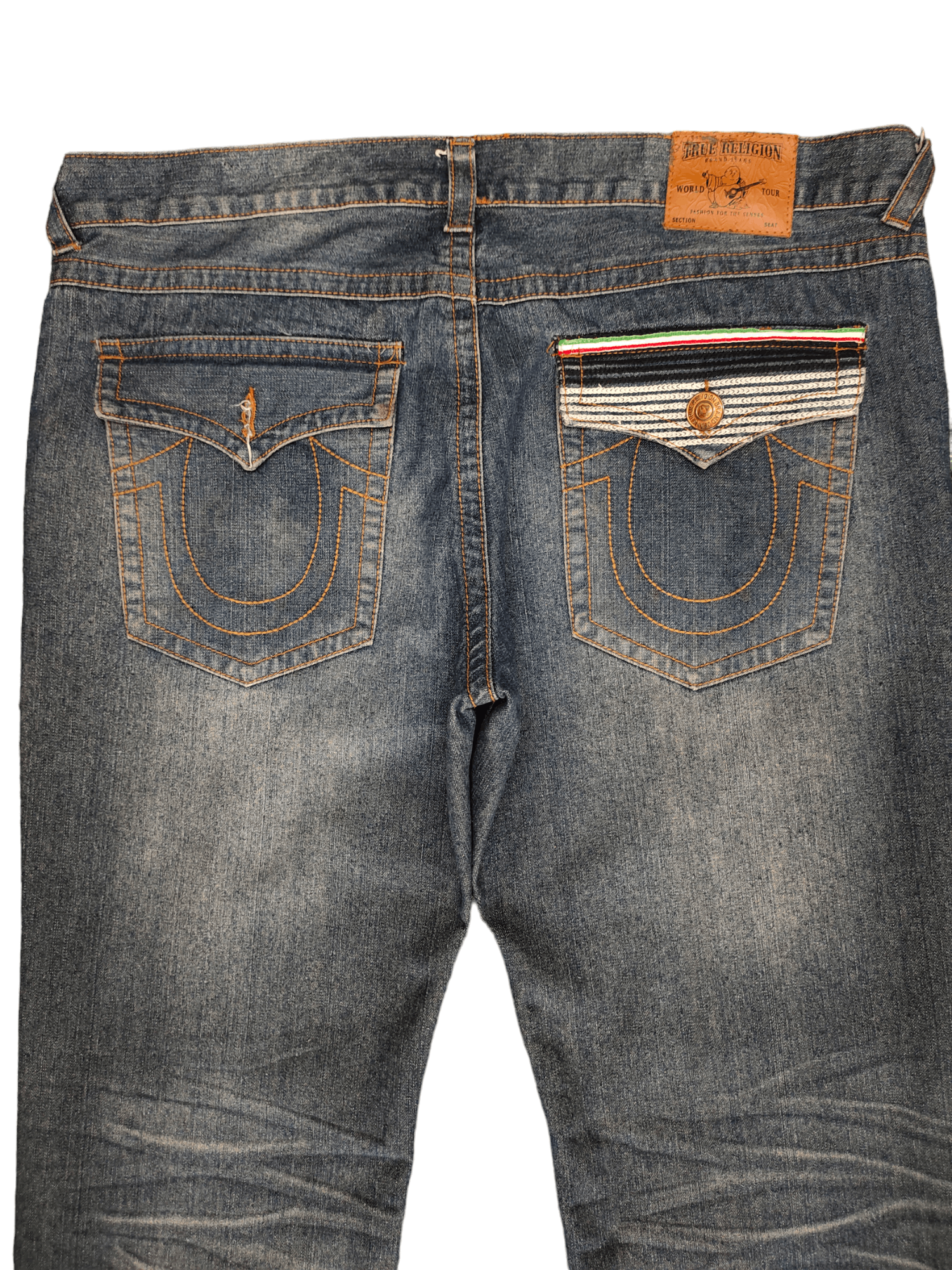 True Religion Baggy Jeans True Religion Distressed Denim Jnco Southpole Size US 42 / EU 58 - 3 Thumbnail
