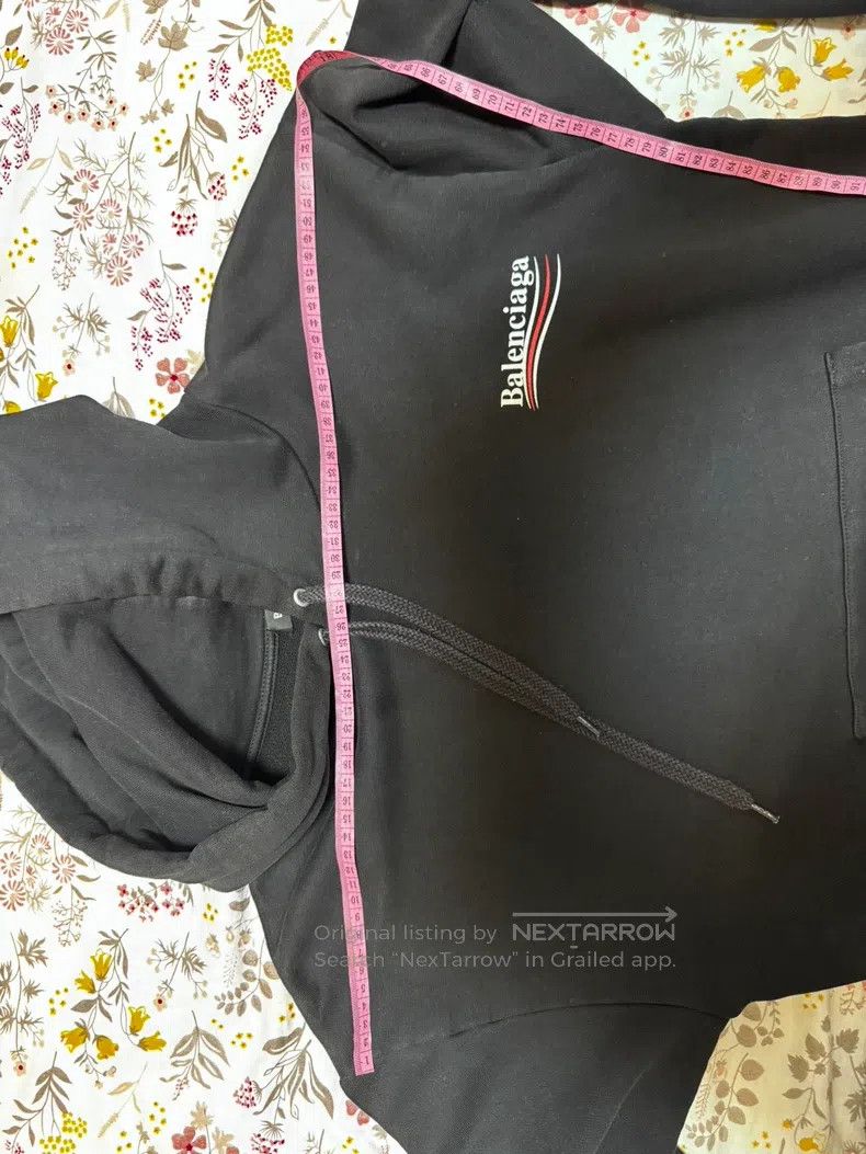 Balenciaga Balenciaga Hooded Sweatshirt, Men's Size S Size US S / EU 44-46 / 1 - 7 Thumbnail