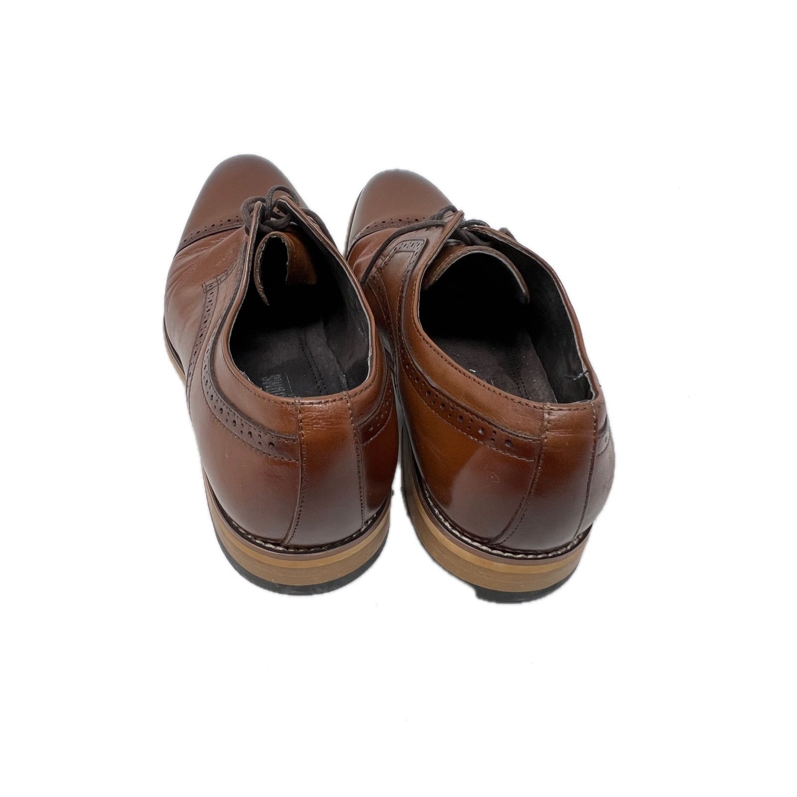 Stacy Adams Stacy Adams Brown Leather Oxfords 11M Size US 11 / EU 44 - 5 Thumbnail