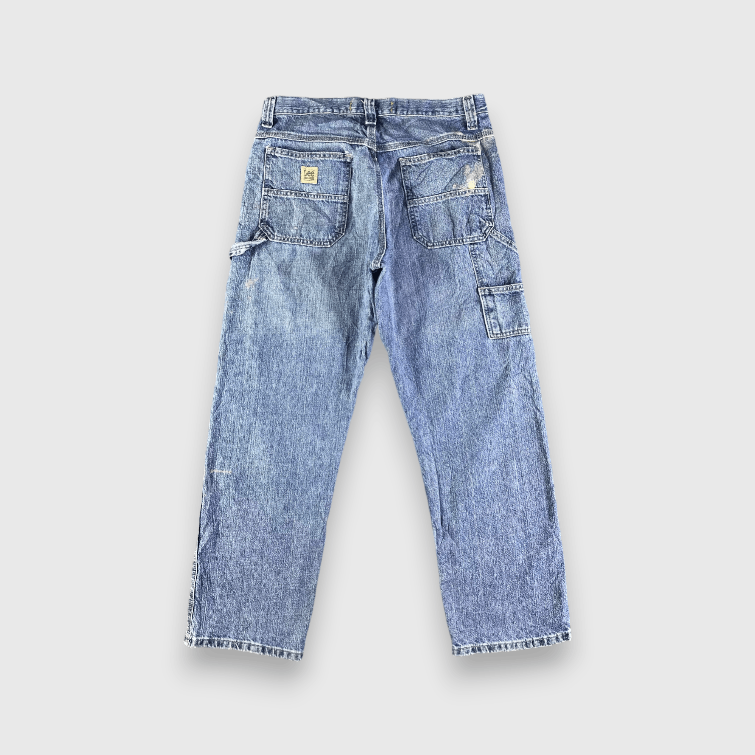 Lee Vintage Blue Wash Lee Jeans-J4215 Size US 33 - 2 Thumbnail
