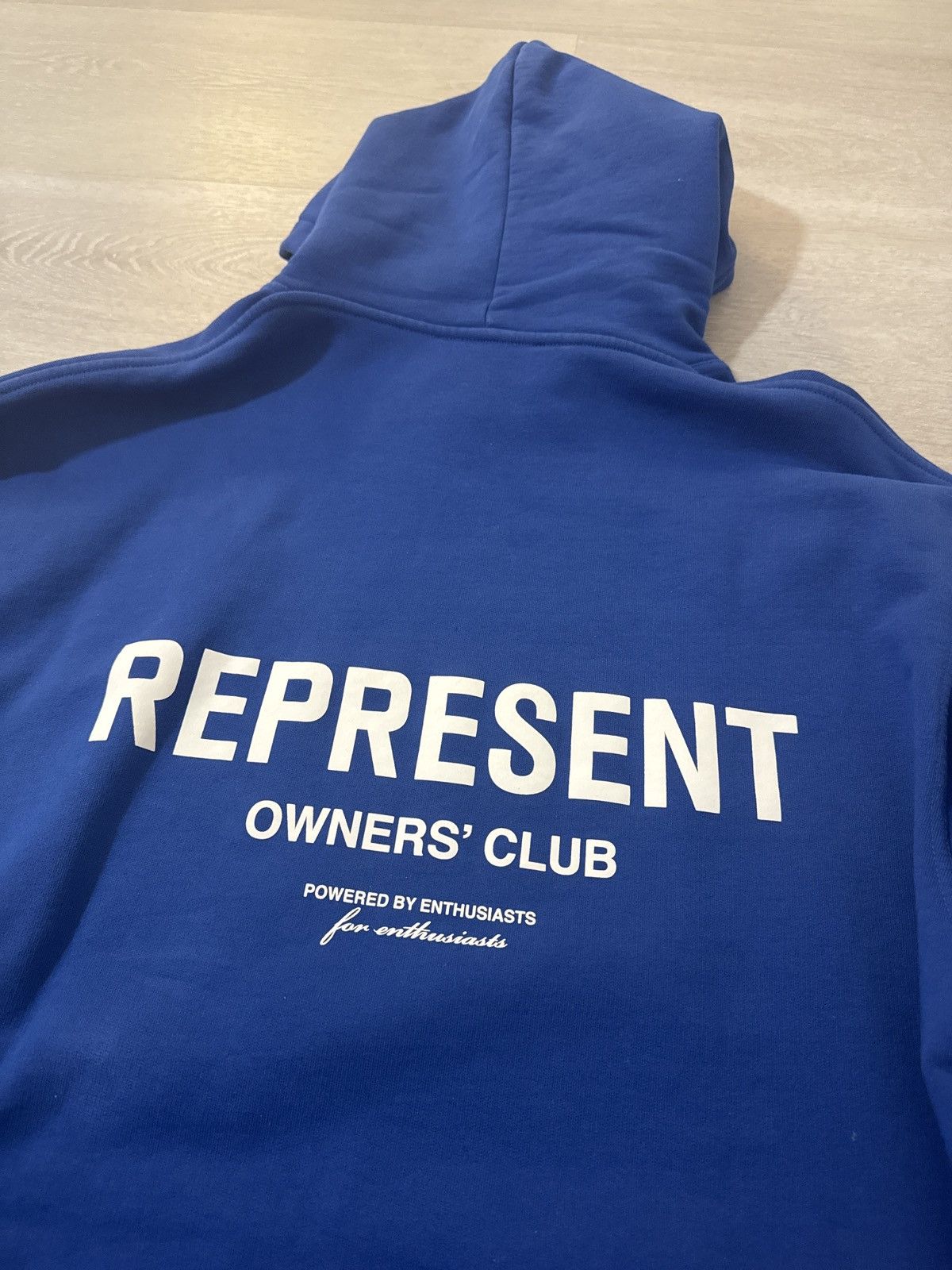 Represent Clo. Represent Owner’s Club Hoodie - Blue Small Size US S / EU 44-46 / 1 - 4 Thumbnail
