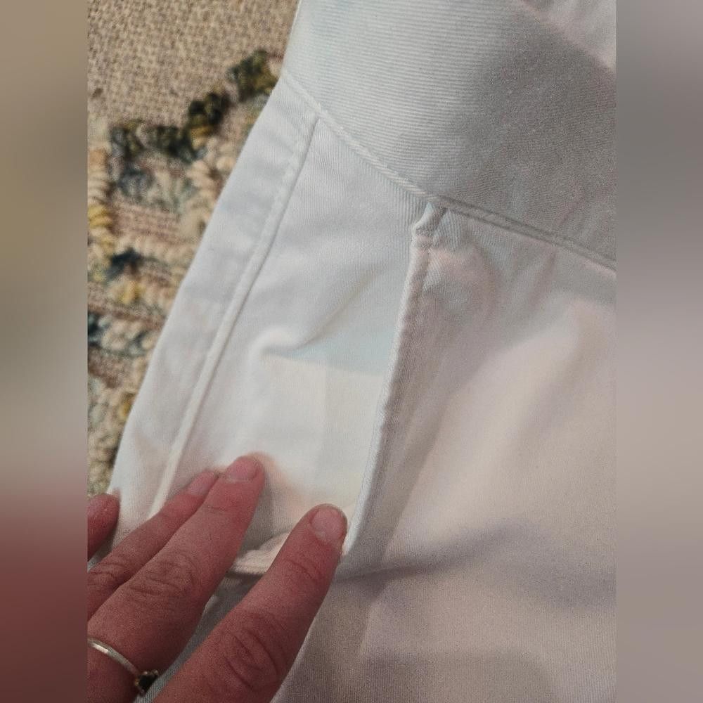 J.Crew J Crew Slim Fit Flex Chino Pant in White Size US 34 / EU 50 - 7 Thumbnail