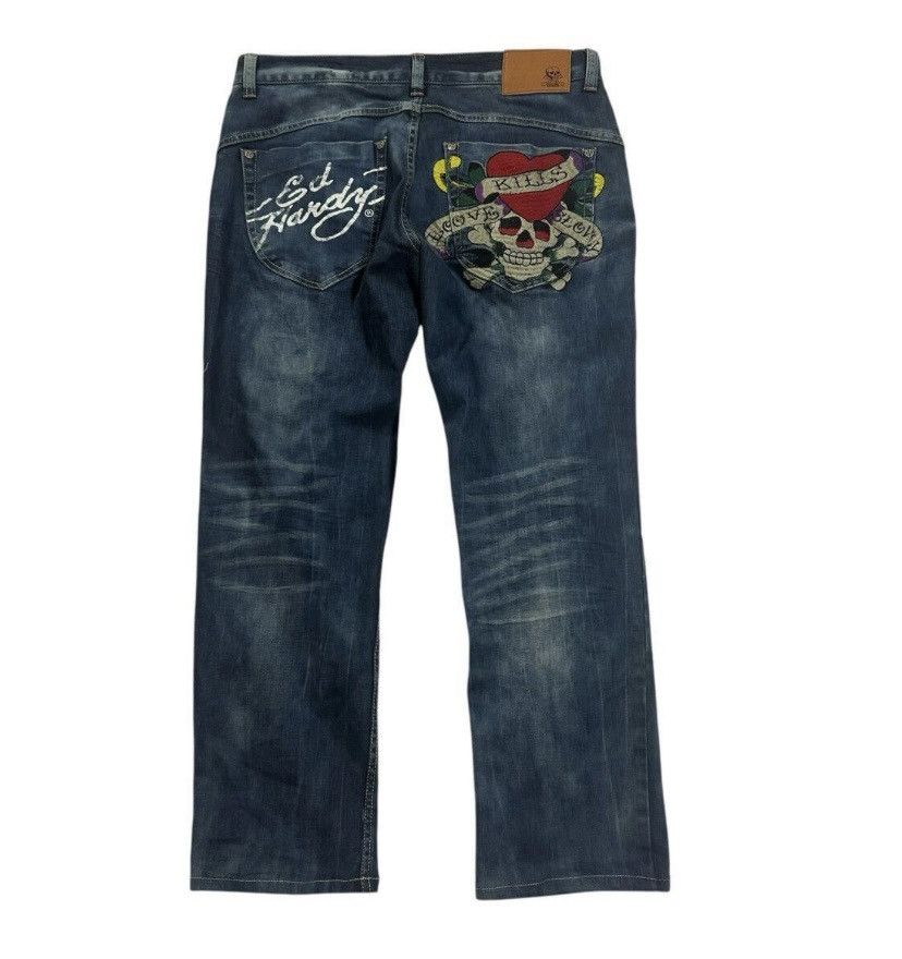Ed Hardy × Vintage Ed Hardy Japanese Label Y2K pants 14th addiction Size 28" / US 6 / IT 42 - 1 Thumbnail