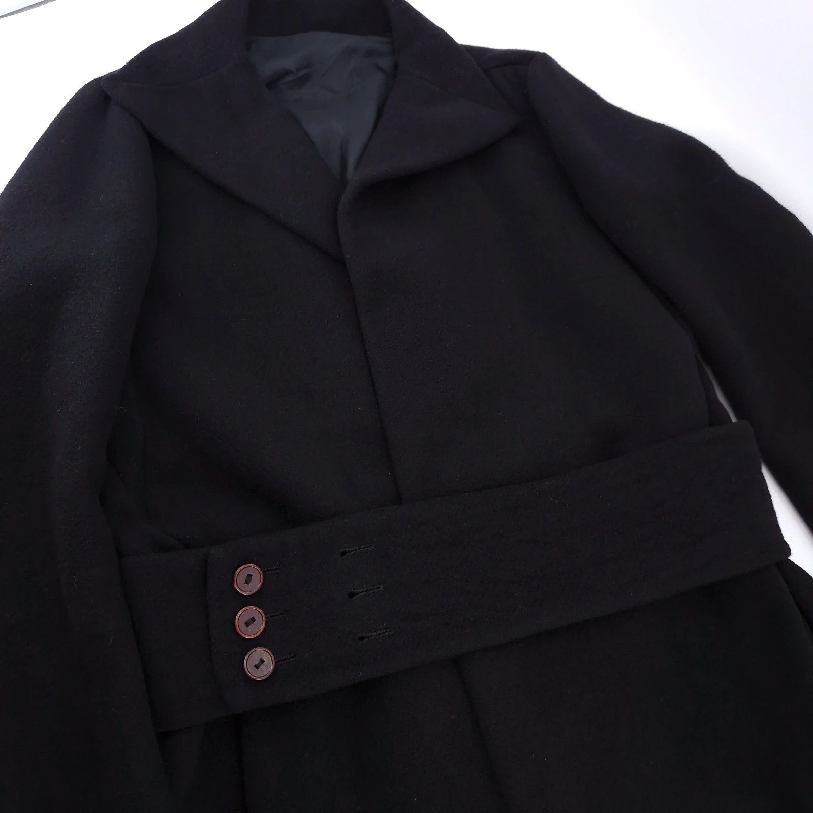 Rick Owens DSWT FW11 Heavy Cashmere Coat Limo Size US L / EU 52-54 / 3 - 4 Thumbnail