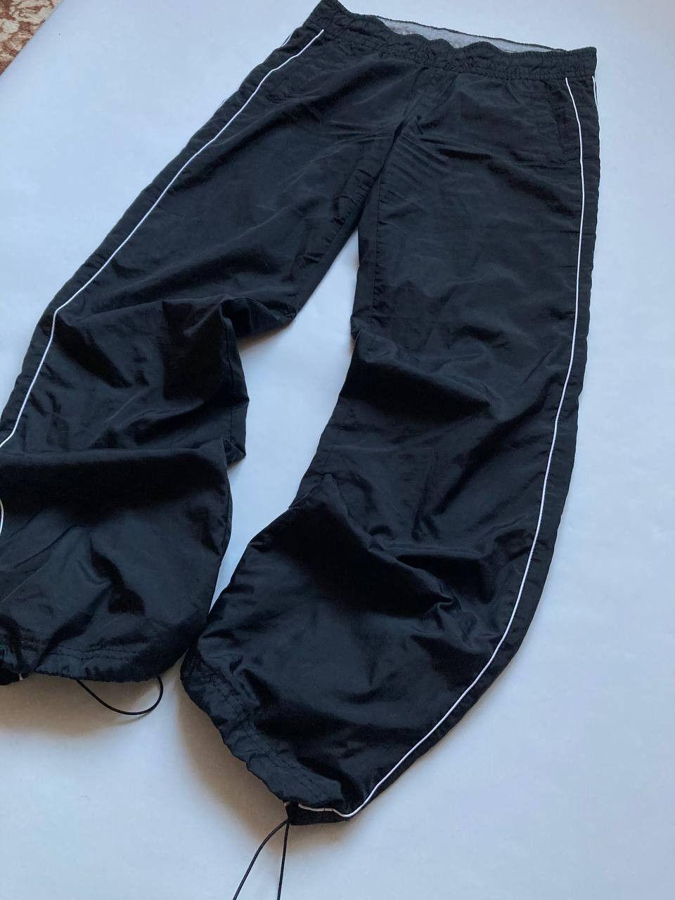Nike × Vintage Vintage Nike Track Pants Nylon Drill Y2K Style Size US 32 / EU 48 - 3 Thumbnail