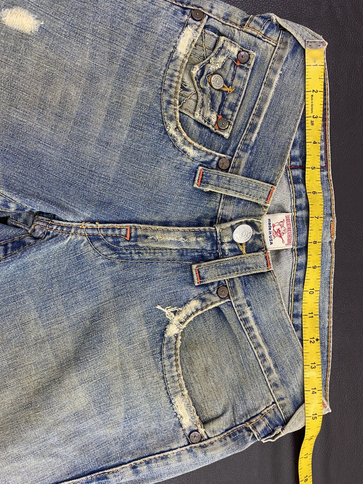 True Religion True Religion Twisted Leg Jeans Flare Pants Workwear Size US 28 / EU 44 - 12 Thumbnail