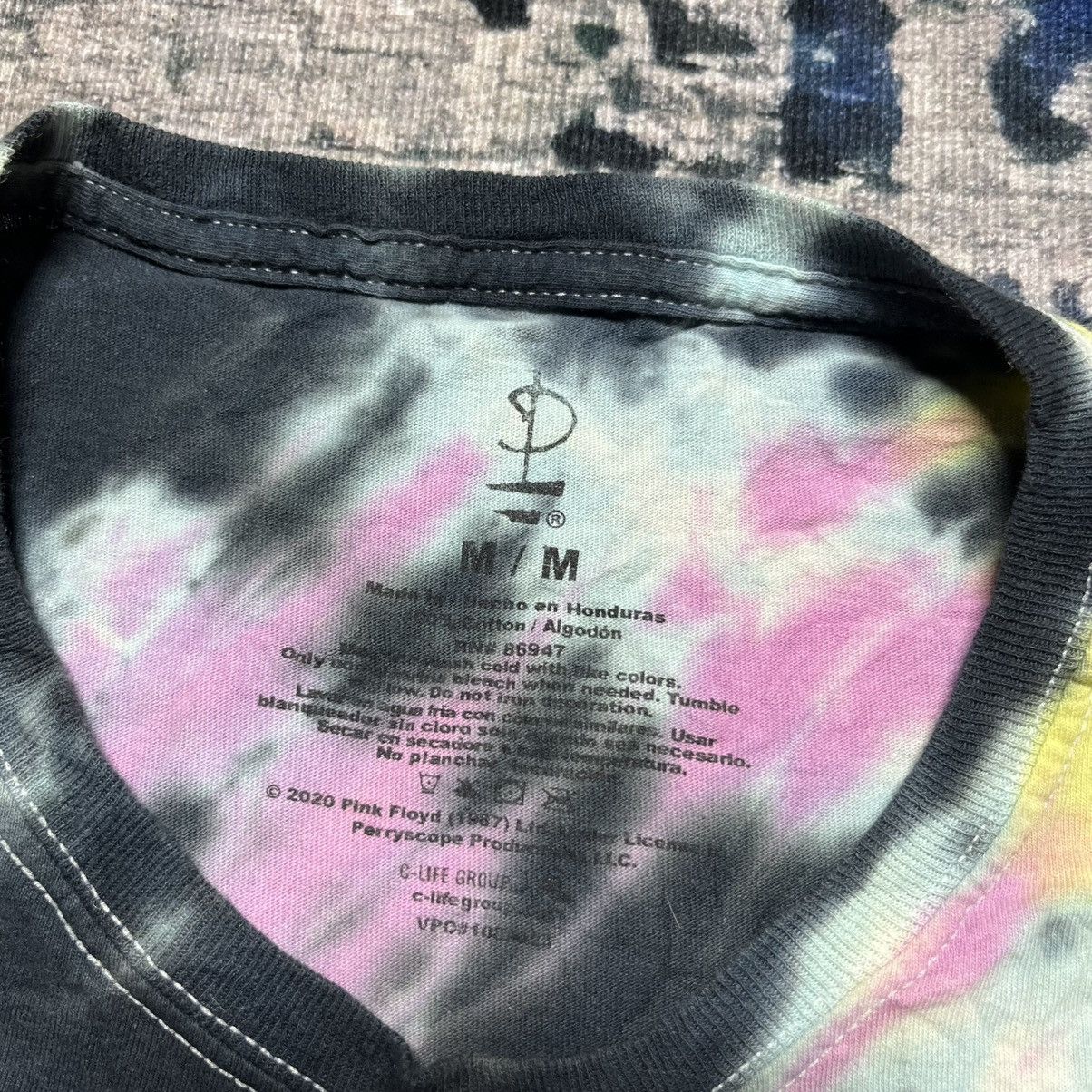 Pink Floyd 🔥Pink Floyd Bleach Tye Dye Long Sleeve Tee Size US M / EU 48-50 / 2 - 4 Thumbnail