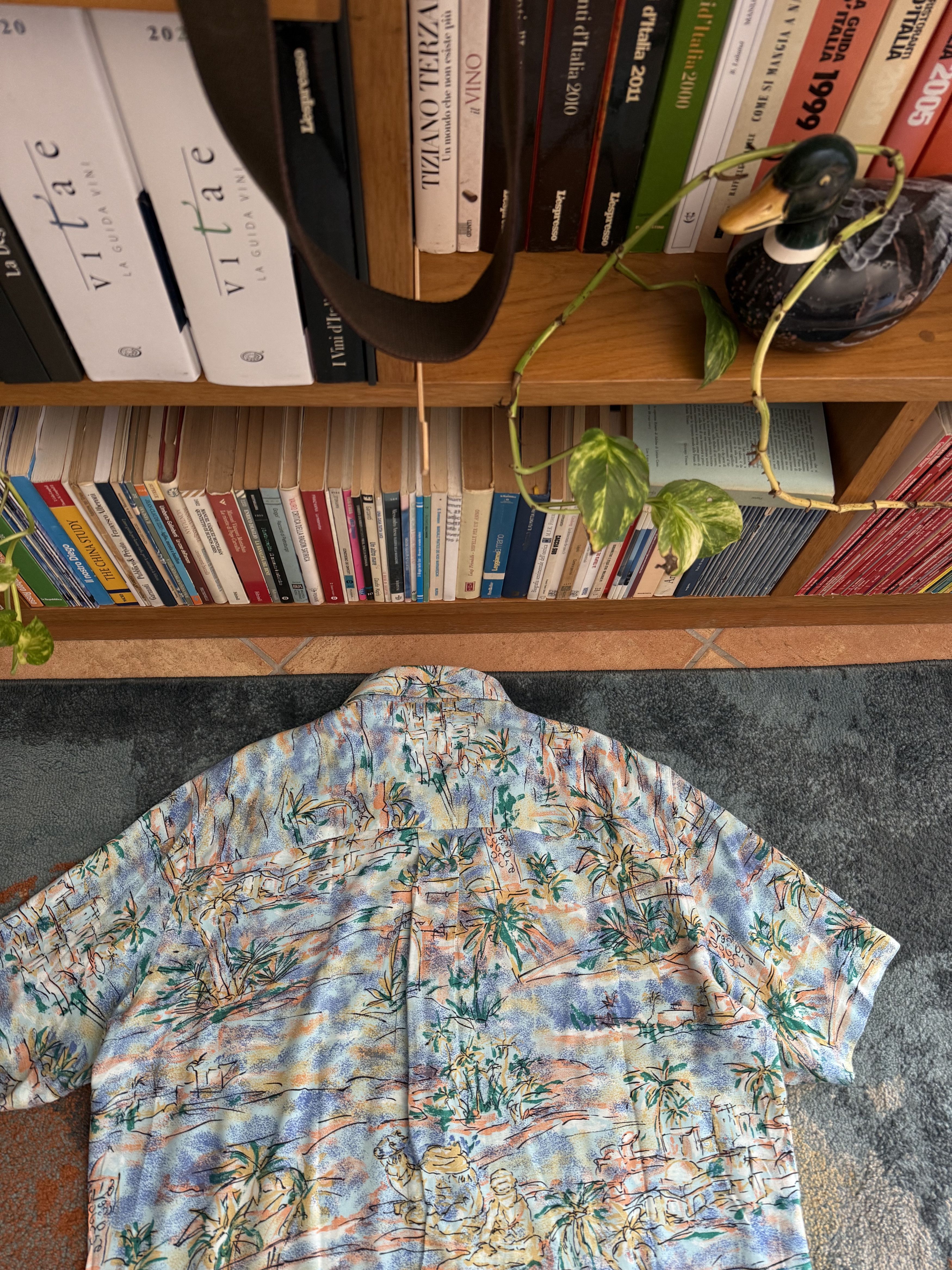 Vintage Vintage 90s Crazy Hawaii Shirt Size US L / EU 52-54 / 3 - 4 Thumbnail