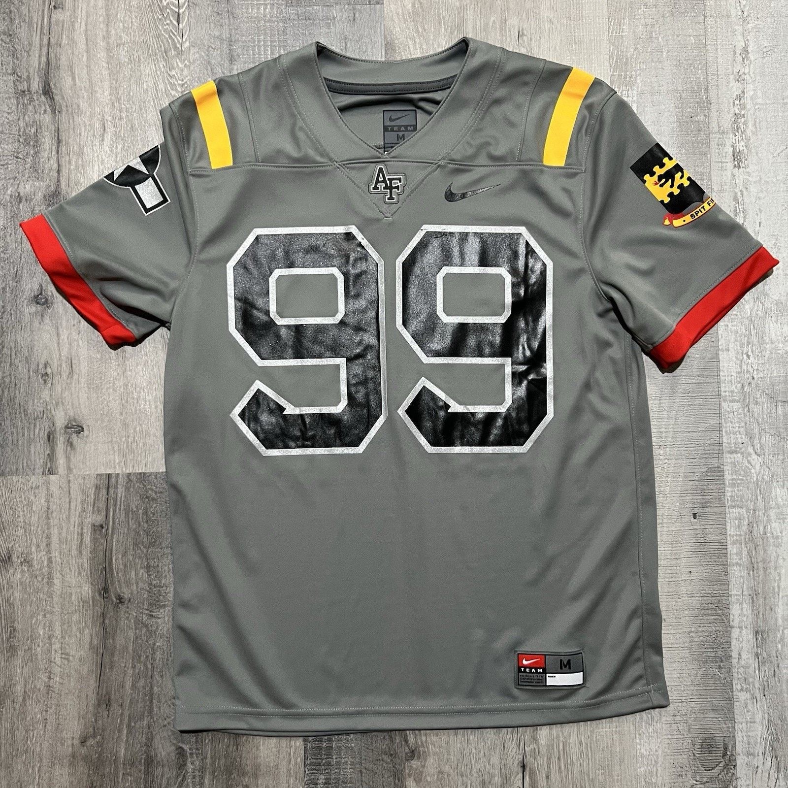 Nike Authentic Nike Air Force Red Tails Football Jersey Size M Size US M / EU 48-50 / 2 - 1 Thumbnail