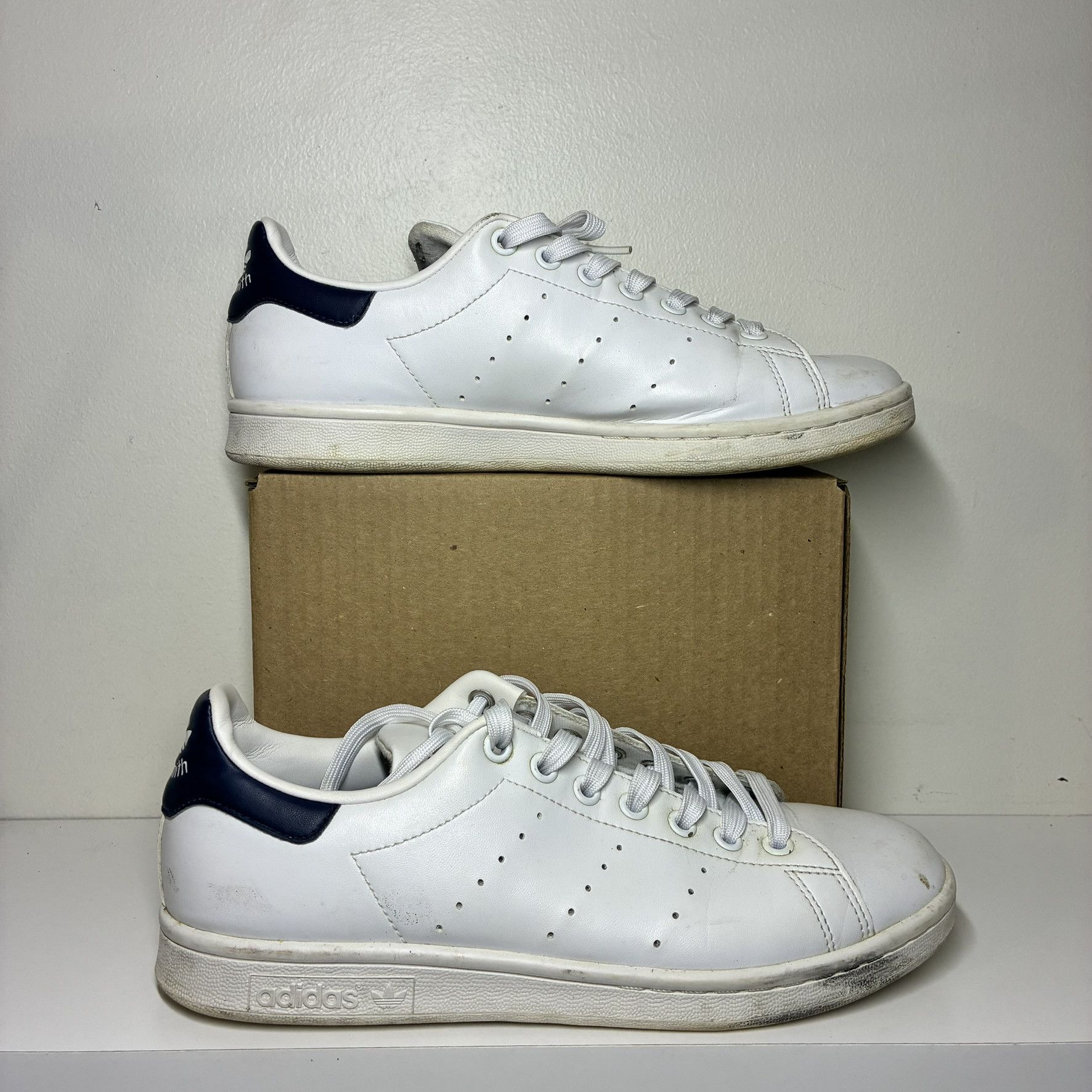 Adidas Adidas Stan Smith Collegiate Navy Q47224 Women's Size 8 Size US 8 / IT 38 - 1 Thumbnail