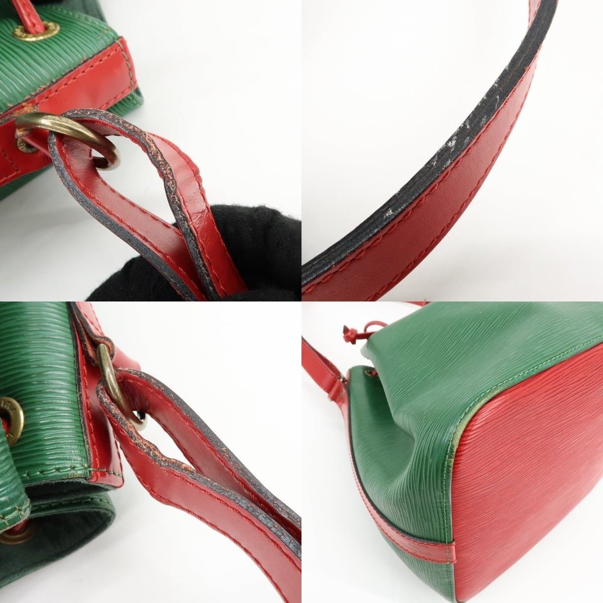 Louis Vuitton Louis Vuitton Epi Petit Noe Shoulder Bag Green Size ONE SIZE - 4 Thumbnail