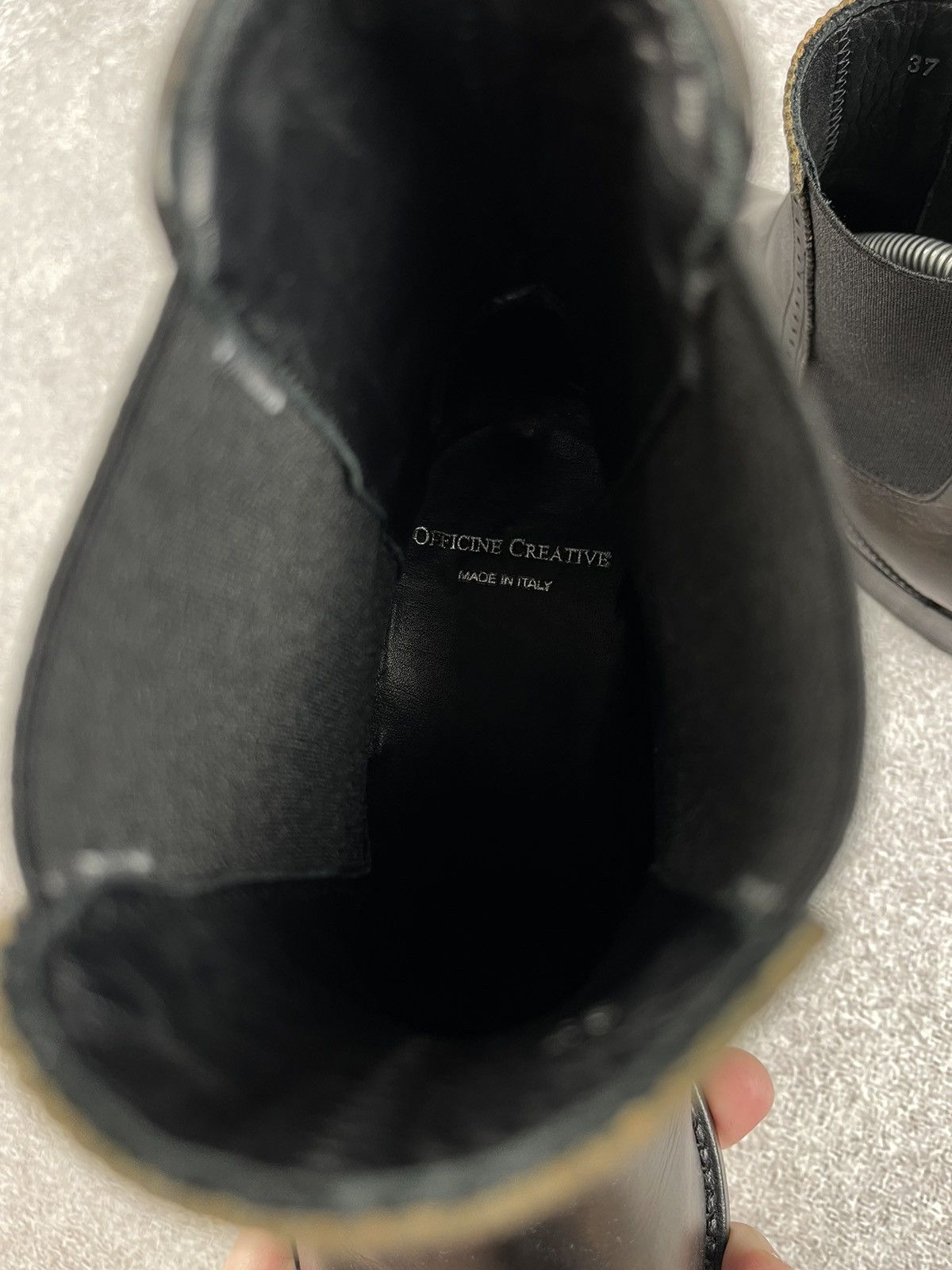 Guidi × Officine Creative Officine Creative Leather Boots Black Size 37 Size US 7 / IT 37 - 19 Thumbnail