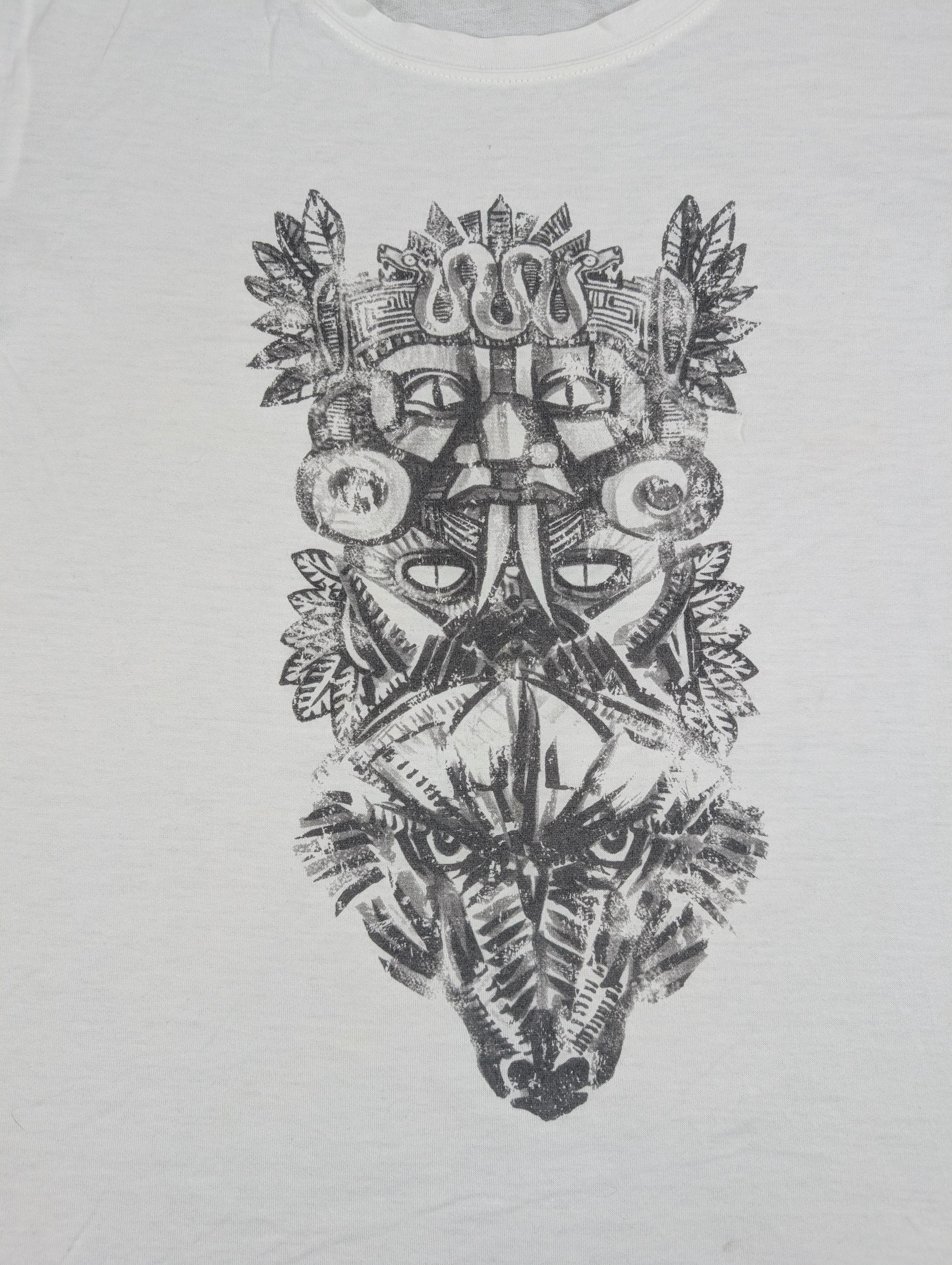 Balmain Balmain 2017 Totem White T Shirt Size US M / EU 48-50 / 2 - 3 Thumbnail