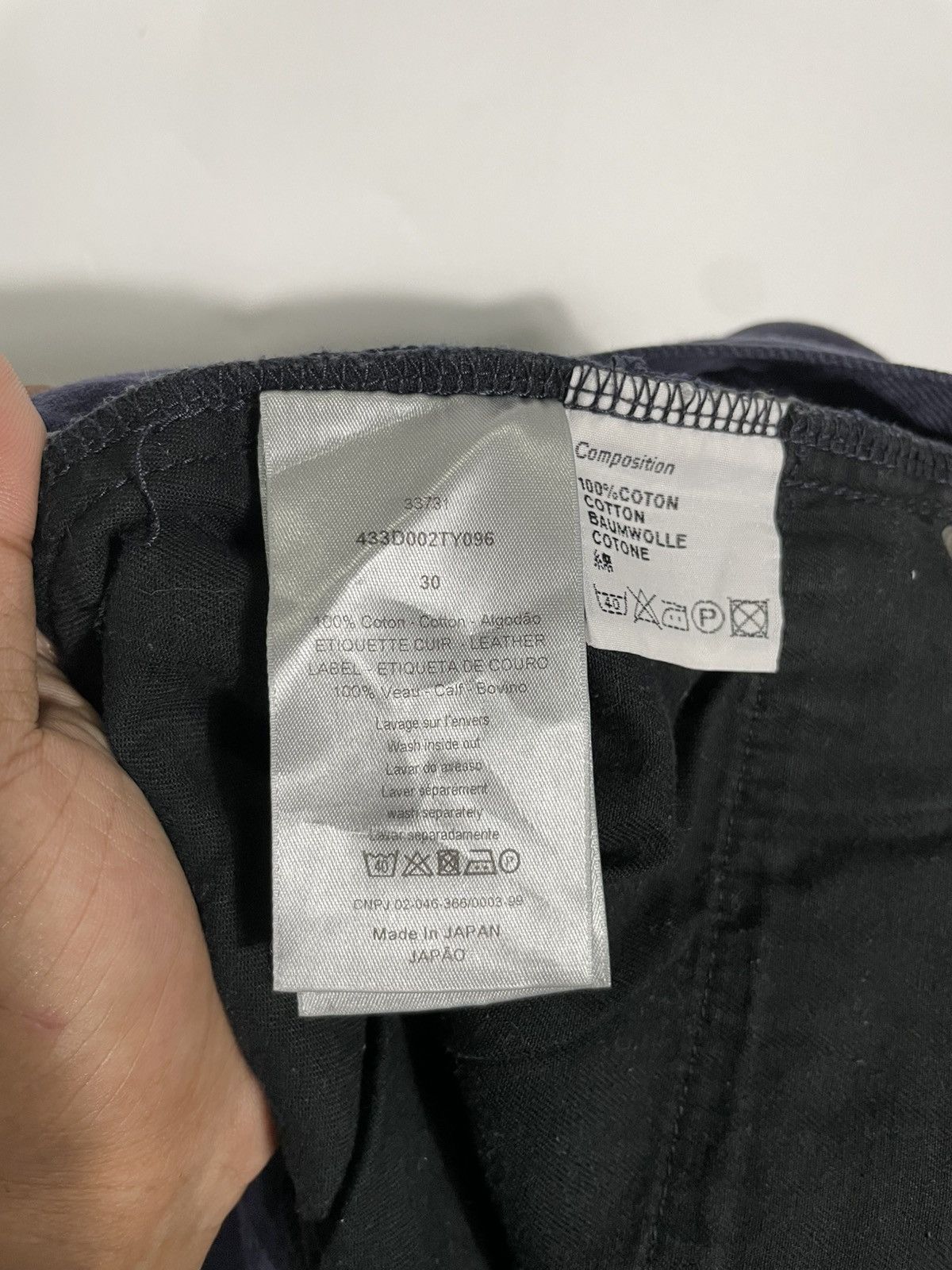 Dior Dior F/W10 “Kris Van Asche” Homme denim jeans Size US 30 / EU 46 - 12 Thumbnail