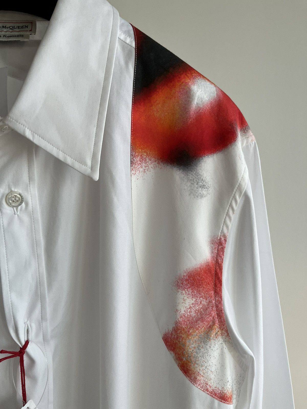 Alexander McQueen × MCQ × McQ Alexander McQueen Brand New Alexander McQueen Super Runway Shirt RARE Size US L / EU 52-54 / 3 - 15 Thumbnail