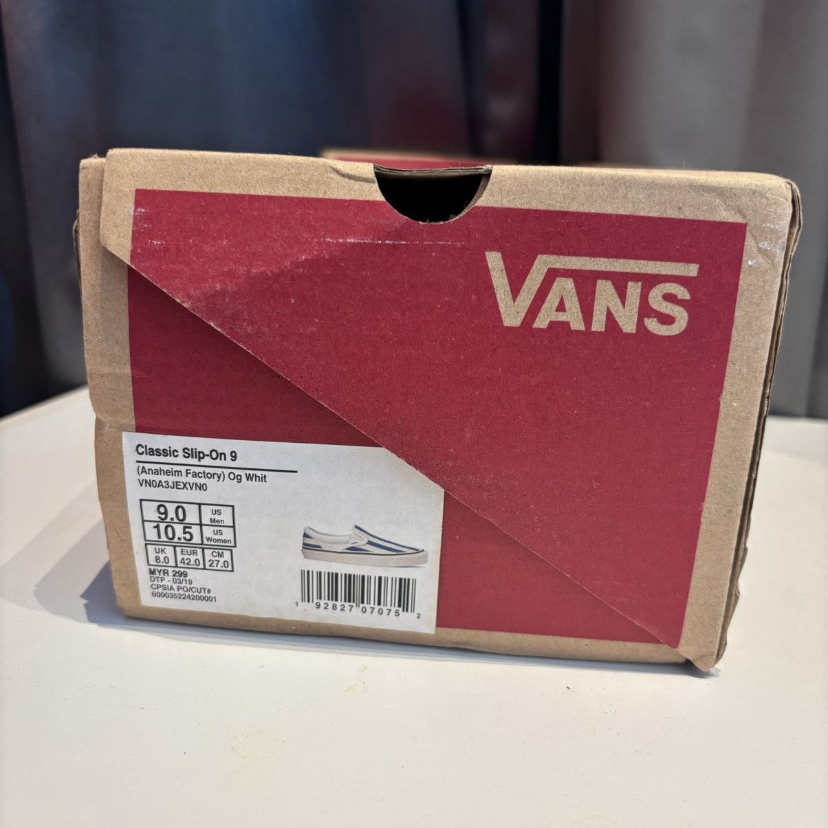 Other Vans Slip On Anaheim Factory Blue White Size US 9 / EU 42 - 8 Thumbnail