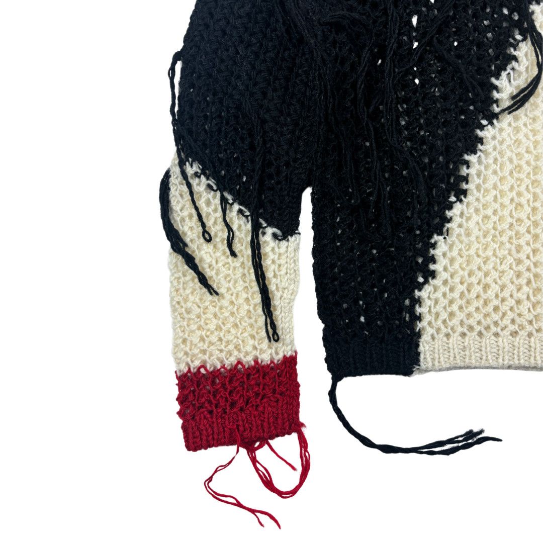 Blackmeans Blackmeans Punk Knit Sweater Size US S / EU 44-46 / 1 - 3 Thumbnail