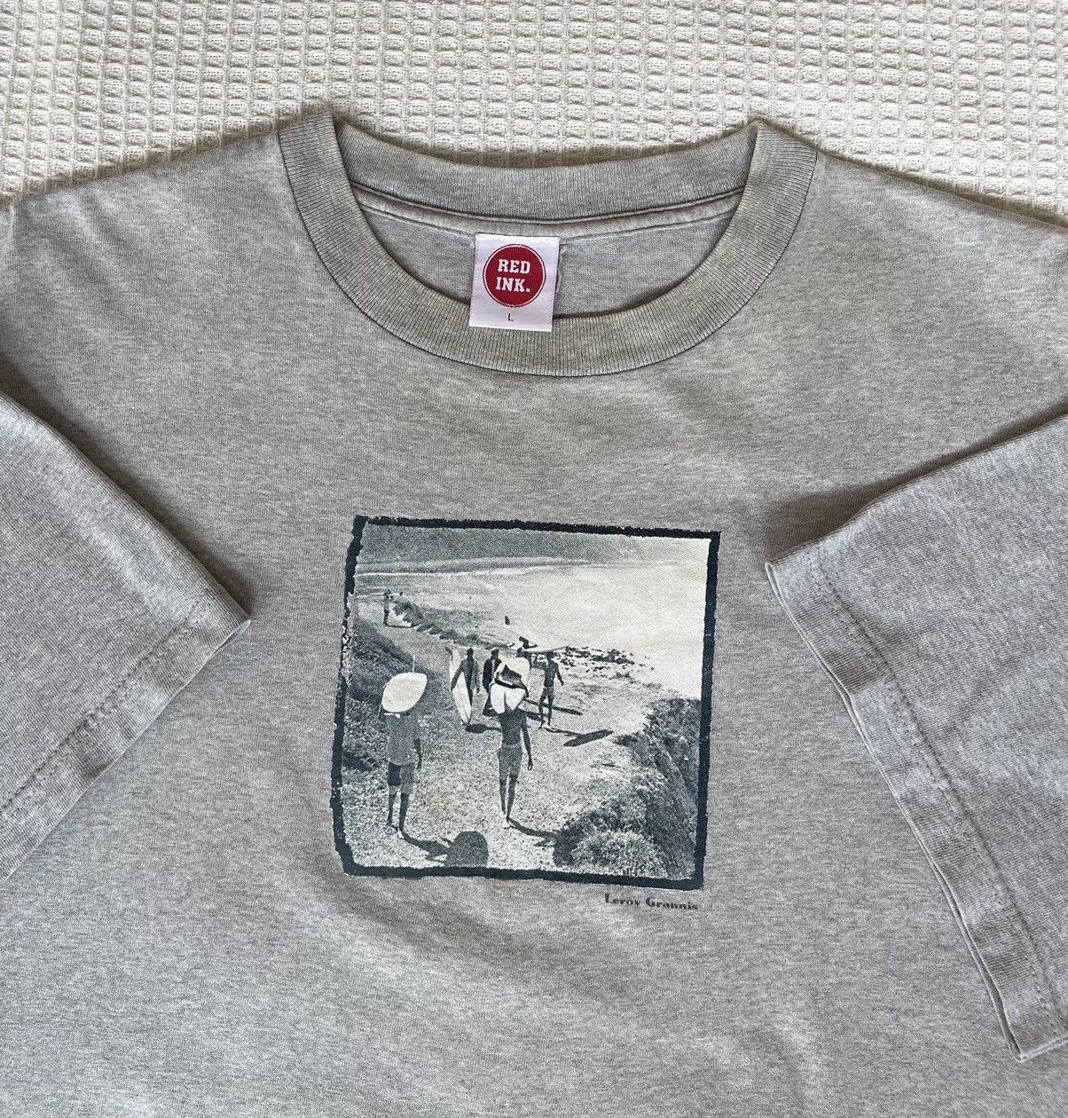 Surface To Air Vintage’90s🔥LEROY GRANNIS🔥Surf Graphic Photo Tshirt Size US L / EU 52-54 / 3 - 1 Thumbnail