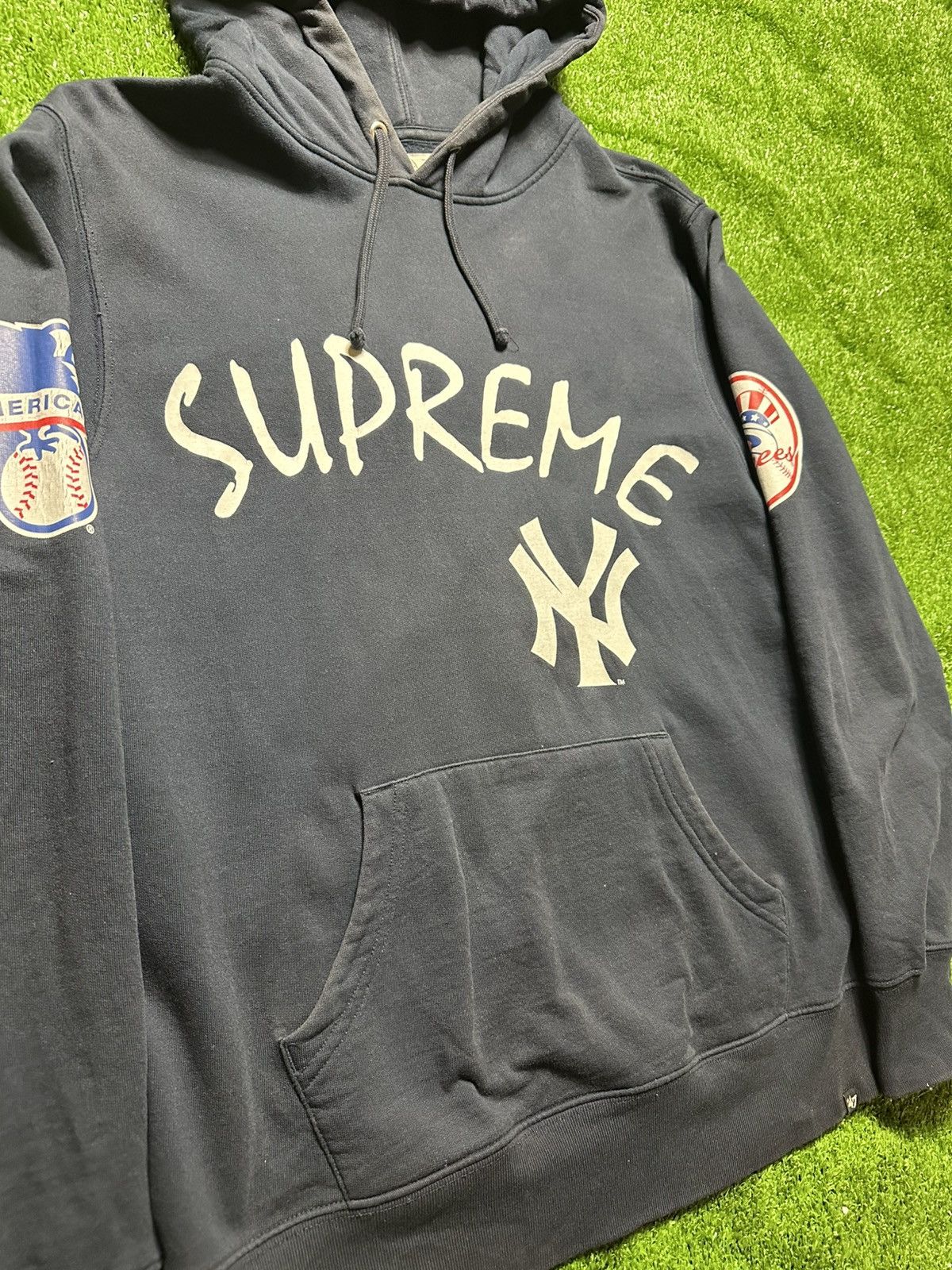 Supreme Supreme Yankee hoodie Size US M / EU 48-50 / 2 - 2 Thumbnail
