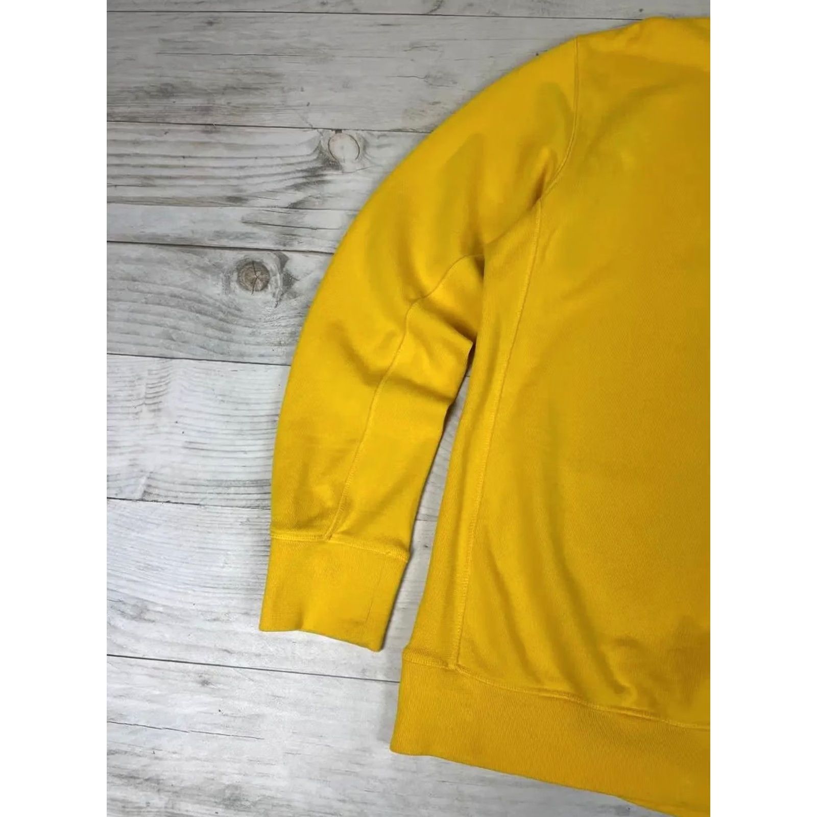 Stone Island VINTAGE Stone Island Sweatshirt Men 2XL Yellow Shirt Mens Size 2XL Cotton Logo Size US XXL / EU 58 / 5 - 4 Thumbnail