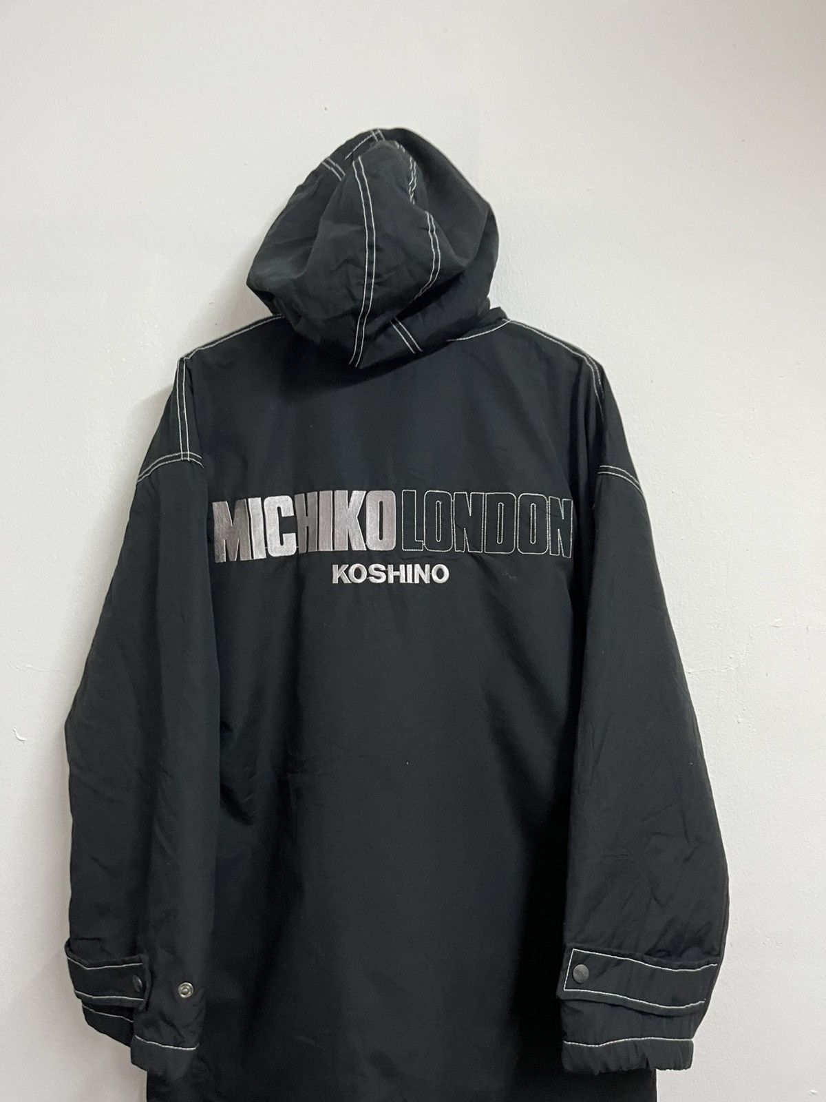Michiko Koshino London 💥💥CRAZY BIG LOGO Michiko London Long HEAVY Jackets Size US L / EU 52-54 / 3 - 2 Thumbnail