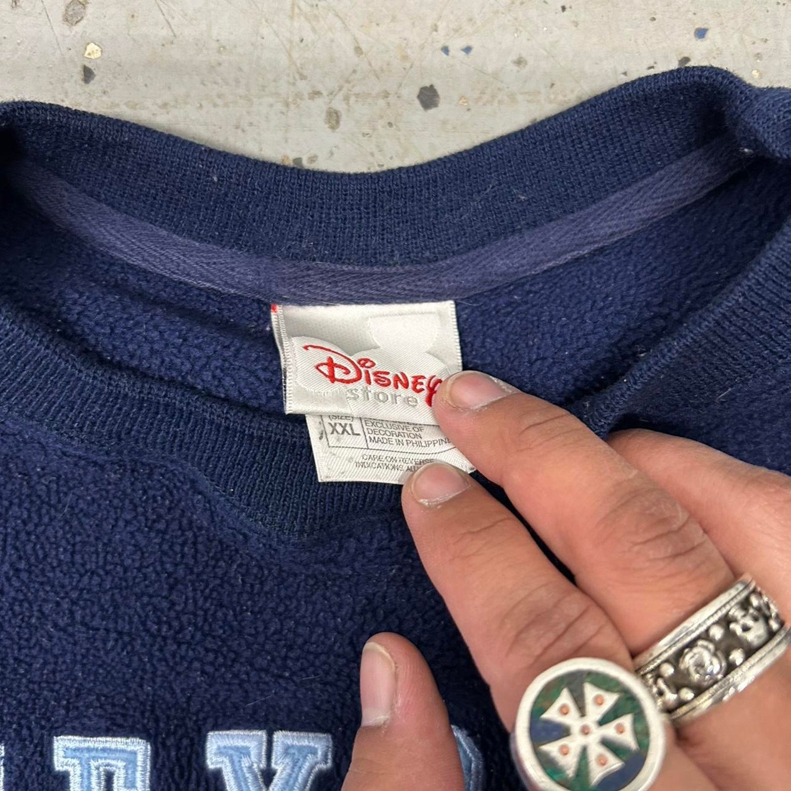 Disney VTG Disney Eeyore blue crewneck sweatshirt Size XXL / US 16-18 / IT 52-54 - 4 Thumbnail