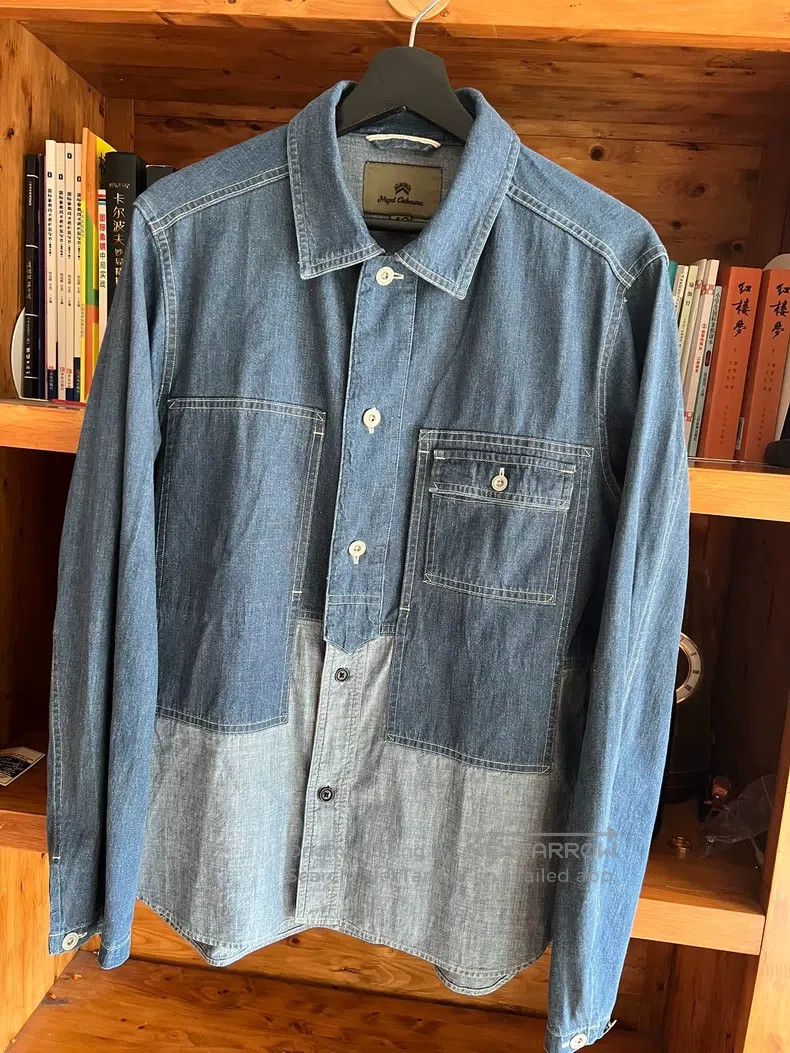Nigel Cabourn Nigel Cabourn Patchwork short-sleeve shirt Size US M / EU 48-50 / 2 - 3 Thumbnail
