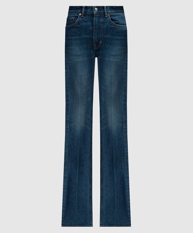 Tom Ford o1w1db10525 PAD115 Flare Jeans in Blue Size 32" / US 10 / IT 46 - 1 Thumbnail
