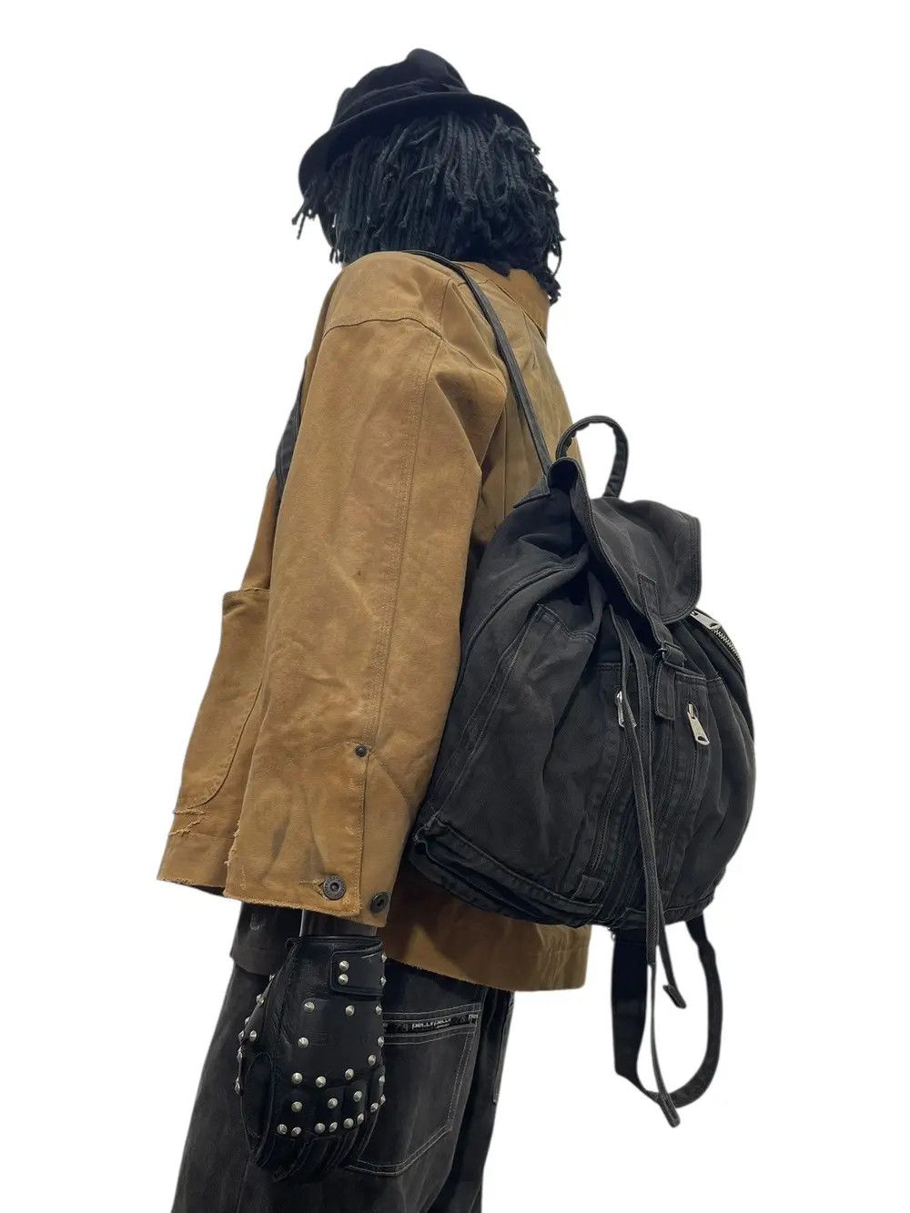 Porter Rucksack Herringbone Porter Japan Backpack Bag 1🟩3 Size ONE SIZE - 4 Thumbnail