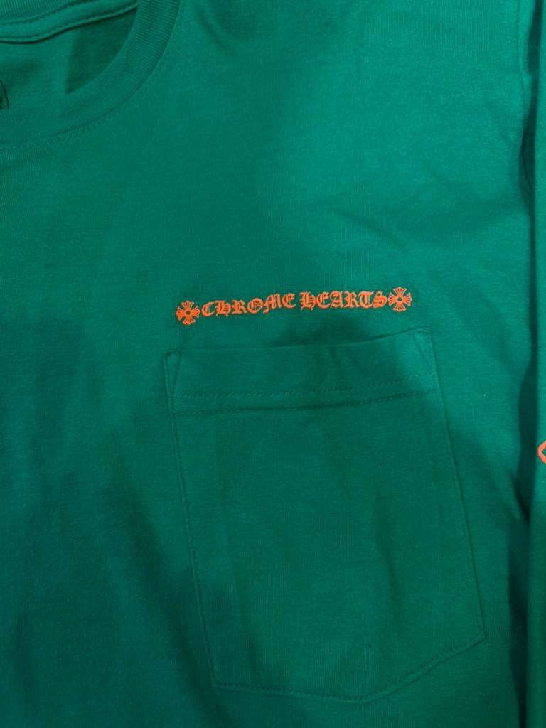Chrome Hearts Chrome hearts Miami green long-sleeve t shirt Size US L / EU 52-54 / 3 - 3 Thumbnail