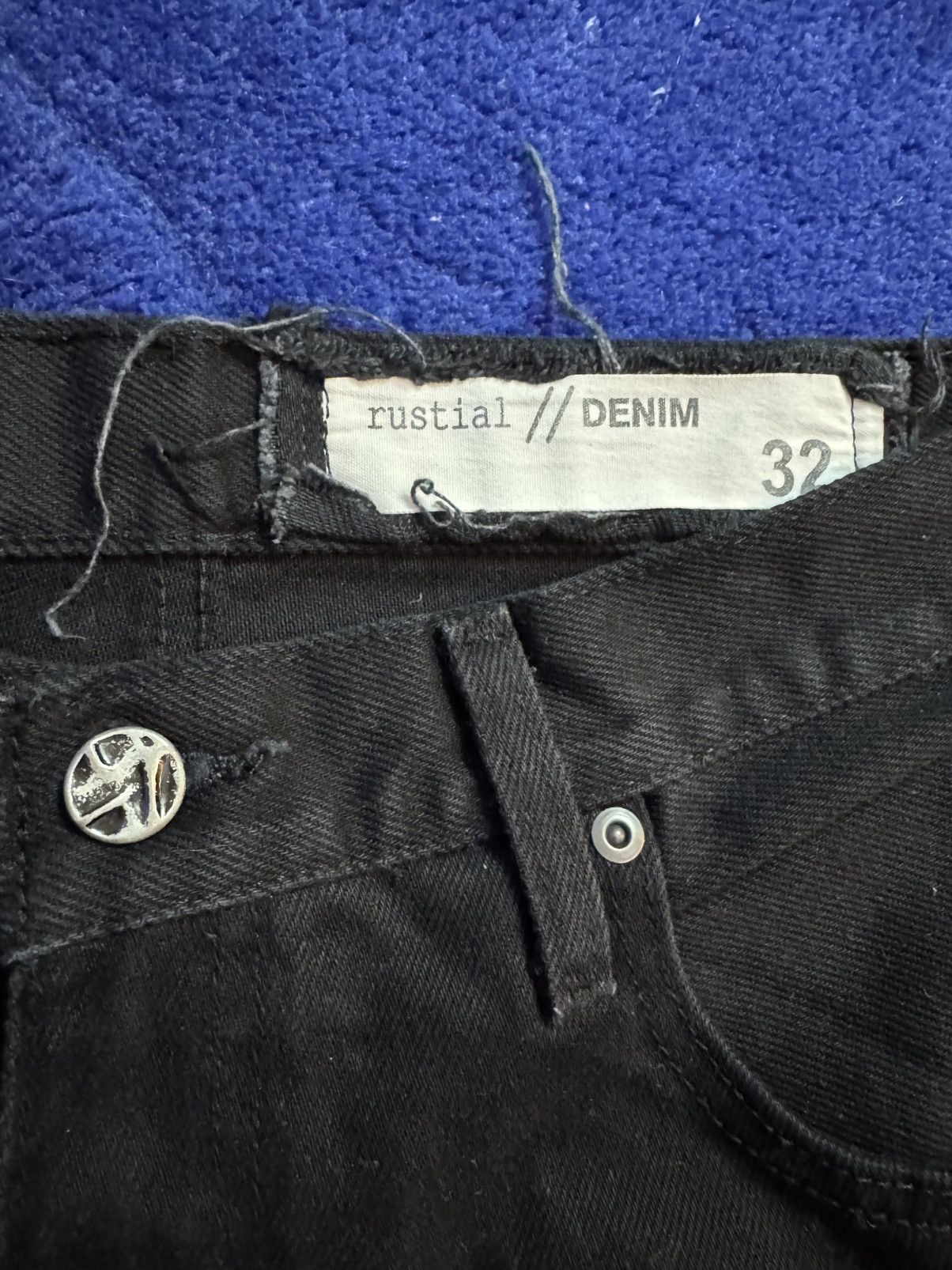 Japanese Brand Rustial tweest denim Size US 32 / EU 48 - 3 Thumbnail
