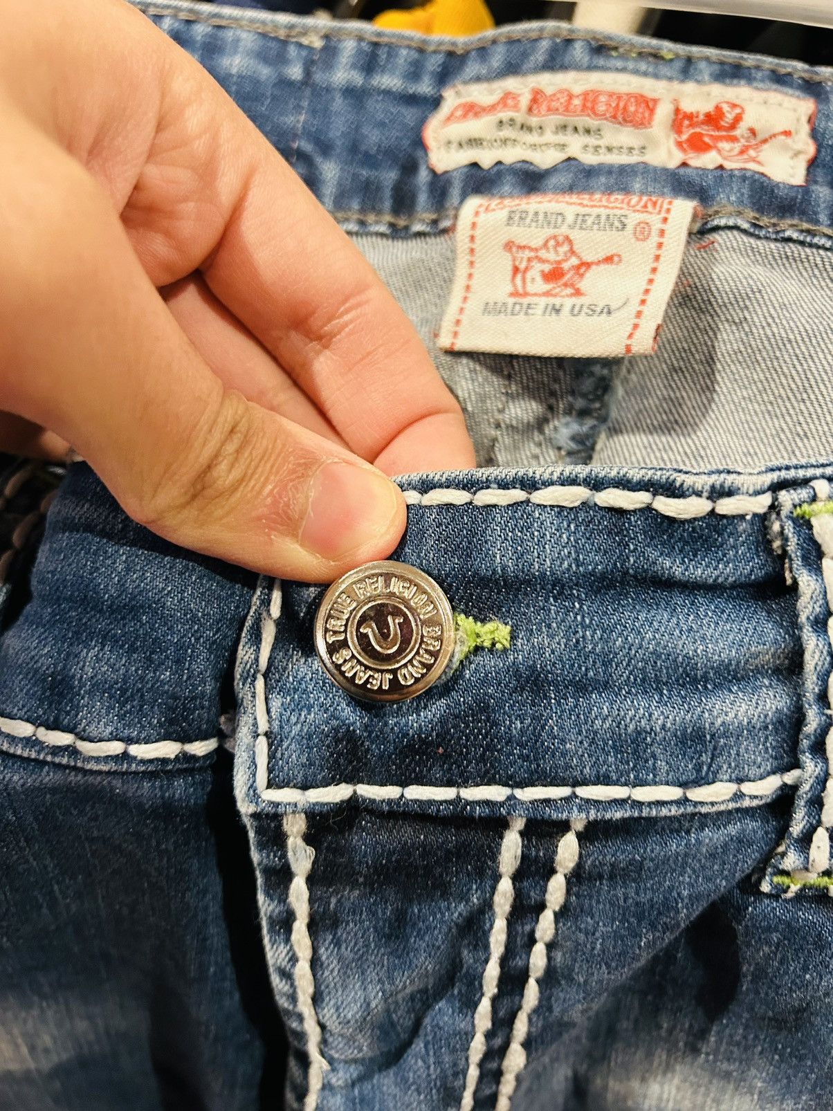 True Religion × Vintage True religion jeans Size US 32 / EU 48 - 7 Thumbnail