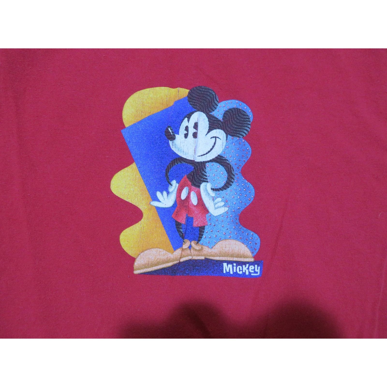 Other Mickey Mouse T-Shirt The Disney Store Red Sz XL Y2K Size US XL / EU 56 / 4 - 3 Thumbnail