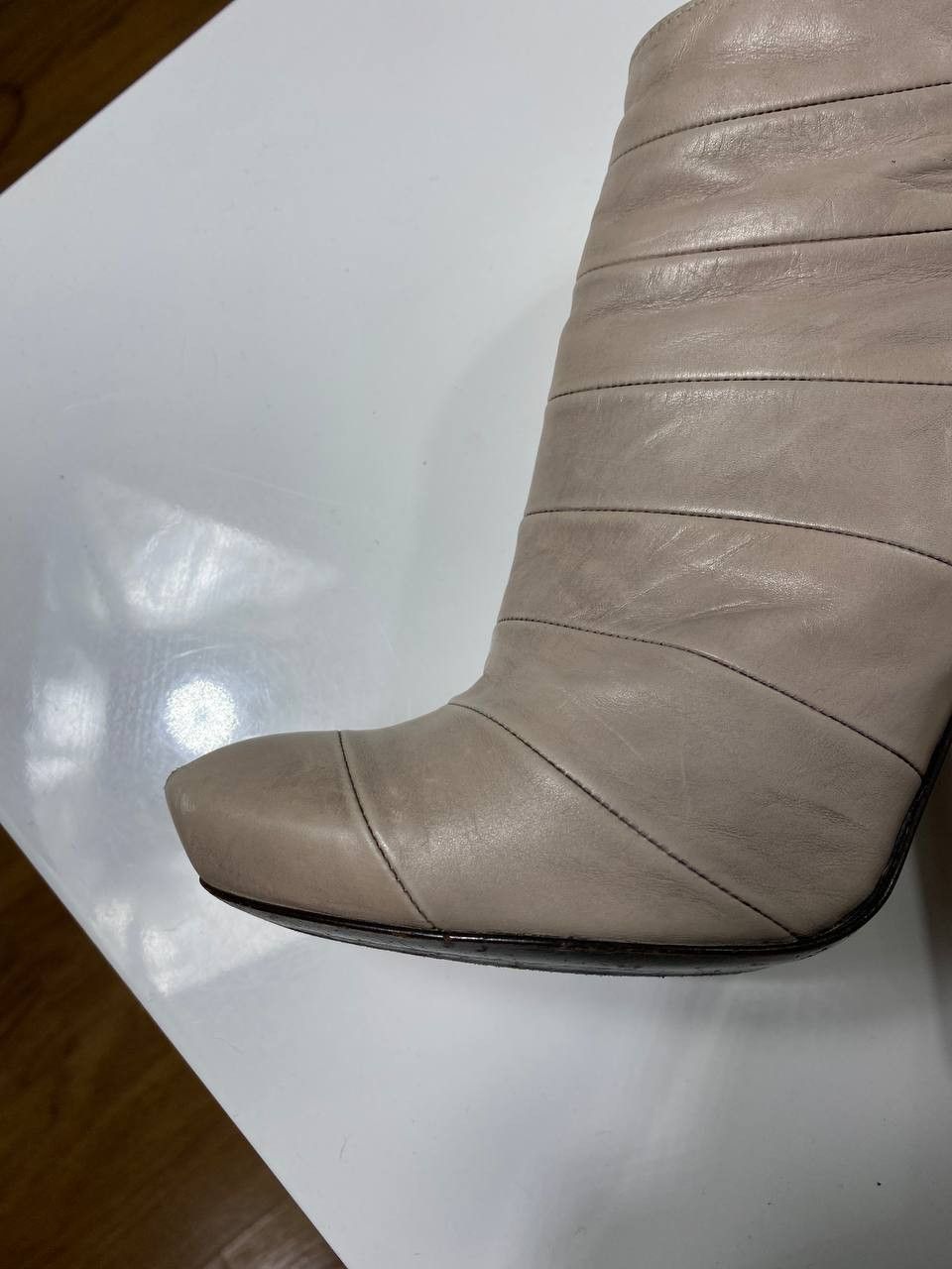 Louis Vuitton Louis Vuitton Suede Ankle Leather Boots Size US 4 / IT 34 - 20 Thumbnail