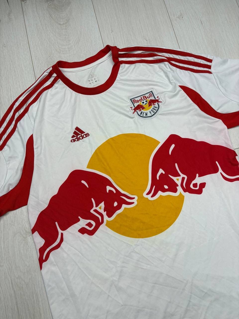Adidas Adidas New York Red Bulls MLS Innaugural Home Jersey 2013/14 Size US XL / EU 56 / 4 - 2 Thumbnail