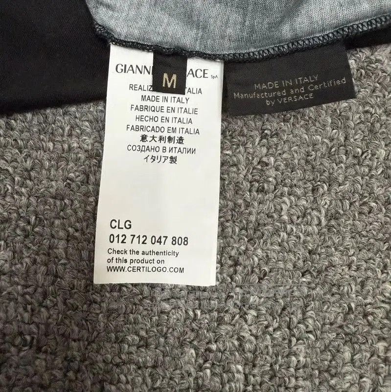 Versace Versace Black Cotton Men's T-shirt . Size US M / EU 48-50 / 2 - 4 Thumbnail