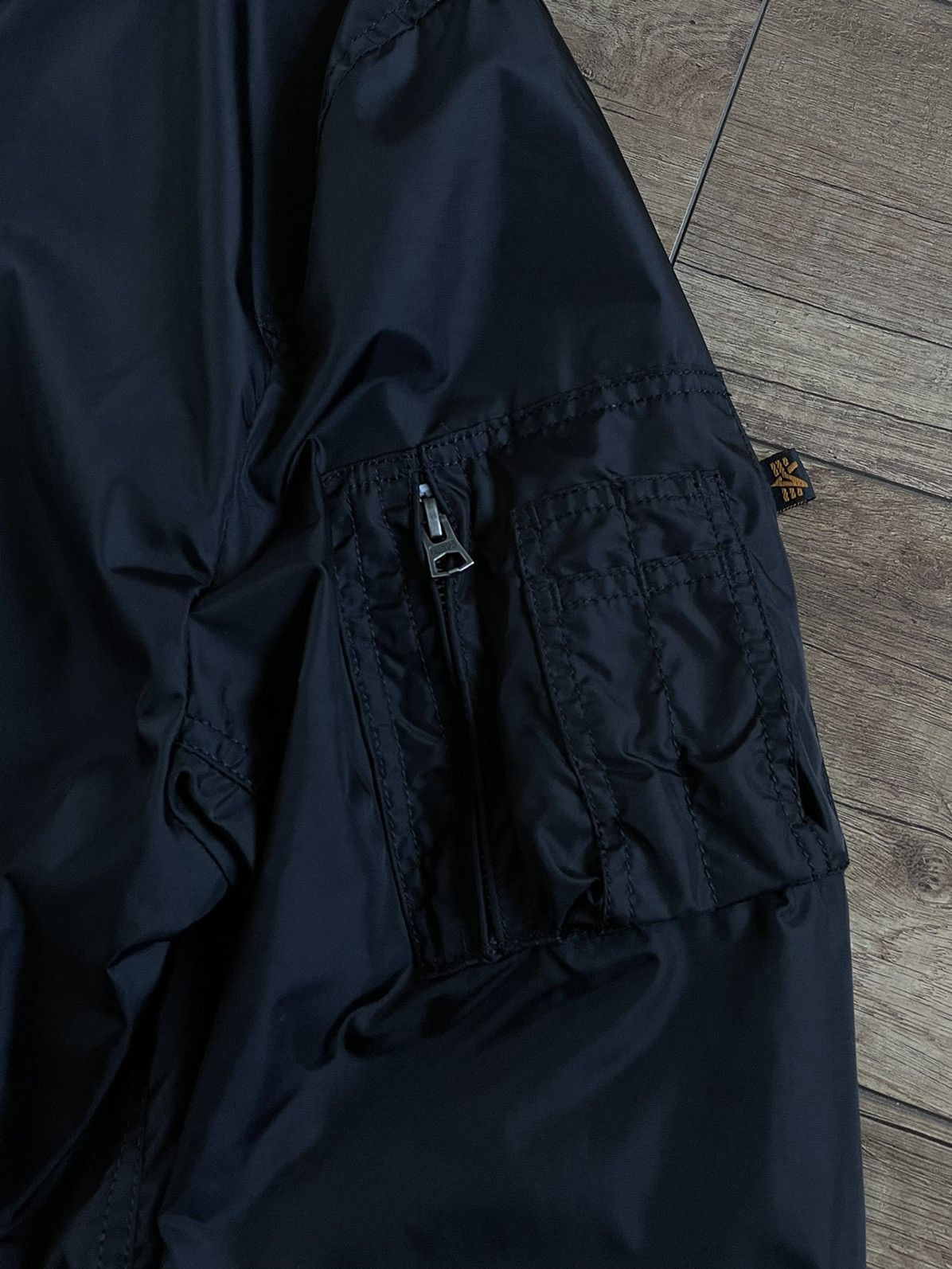Alpha Industries Alpha Industries Nylon MA 1 Long Bomber Jacket Parka Size US L / EU 52-54 / 3 - 6 Thumbnail