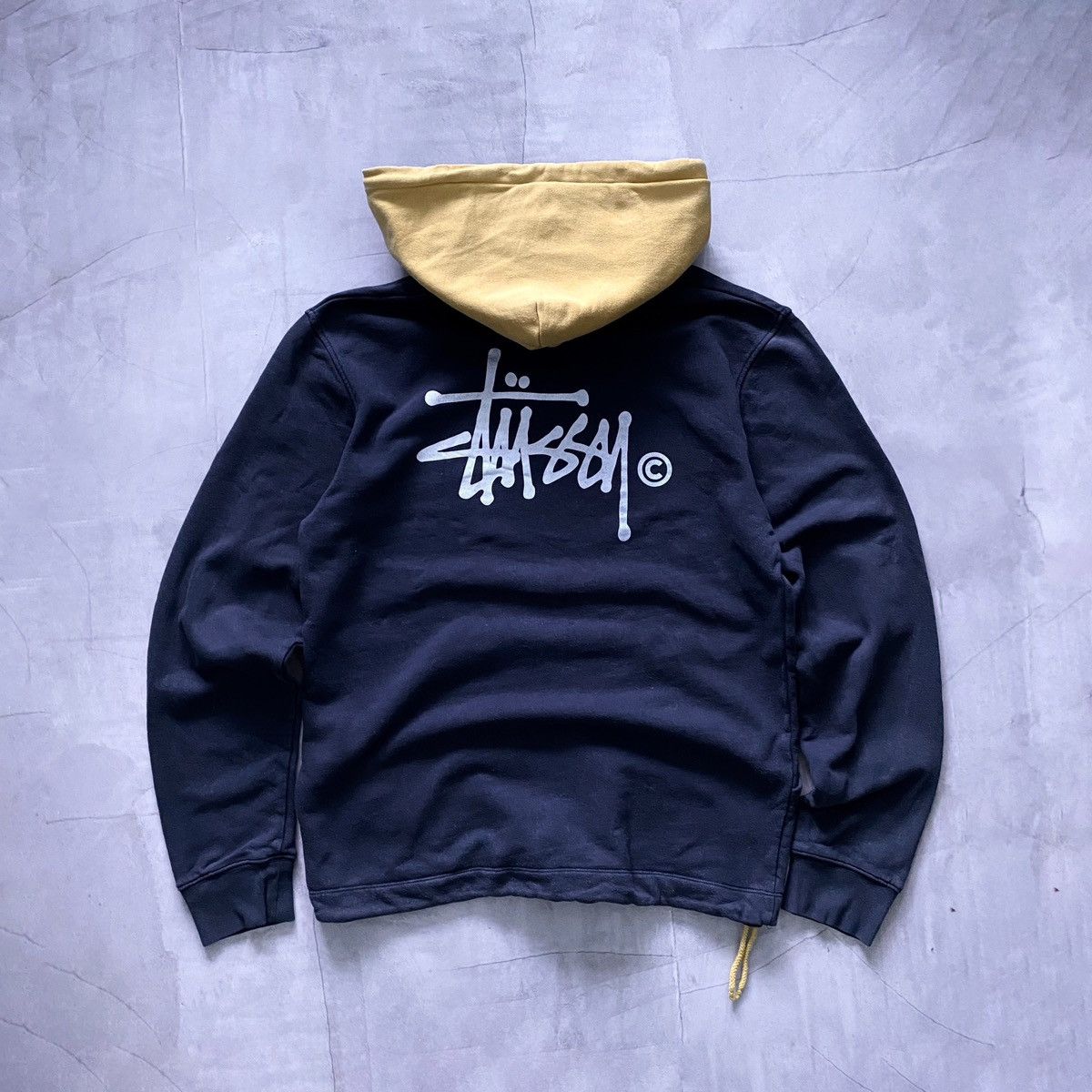 Streetwear × Stussy × Vintage Vintage 00s Stussy Faded Big Logo 